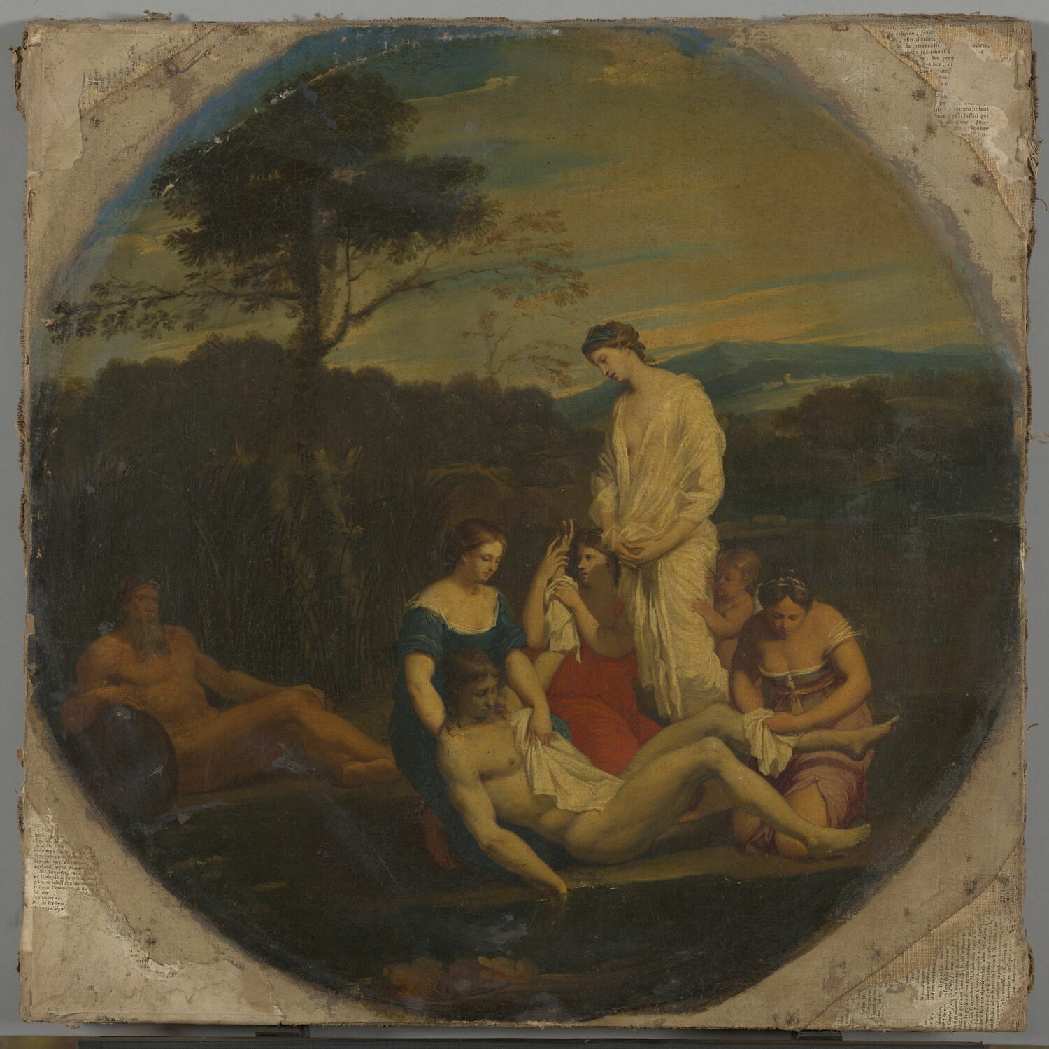 Vénus pleurant Adonis ?, Anonyme, 2e moitié du XVIIe siècle (vers 1650)