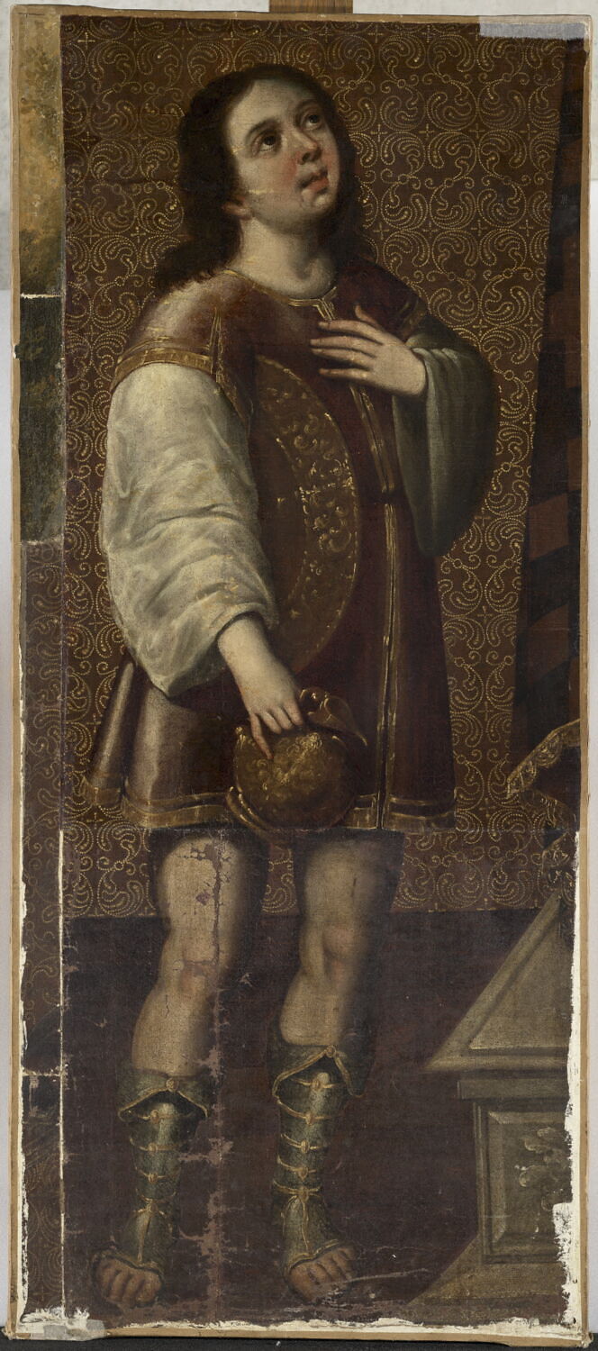Jeune garçon debout, Anonyme, 1e moitié du XVIIe siècle (vers 1630 - 1640)