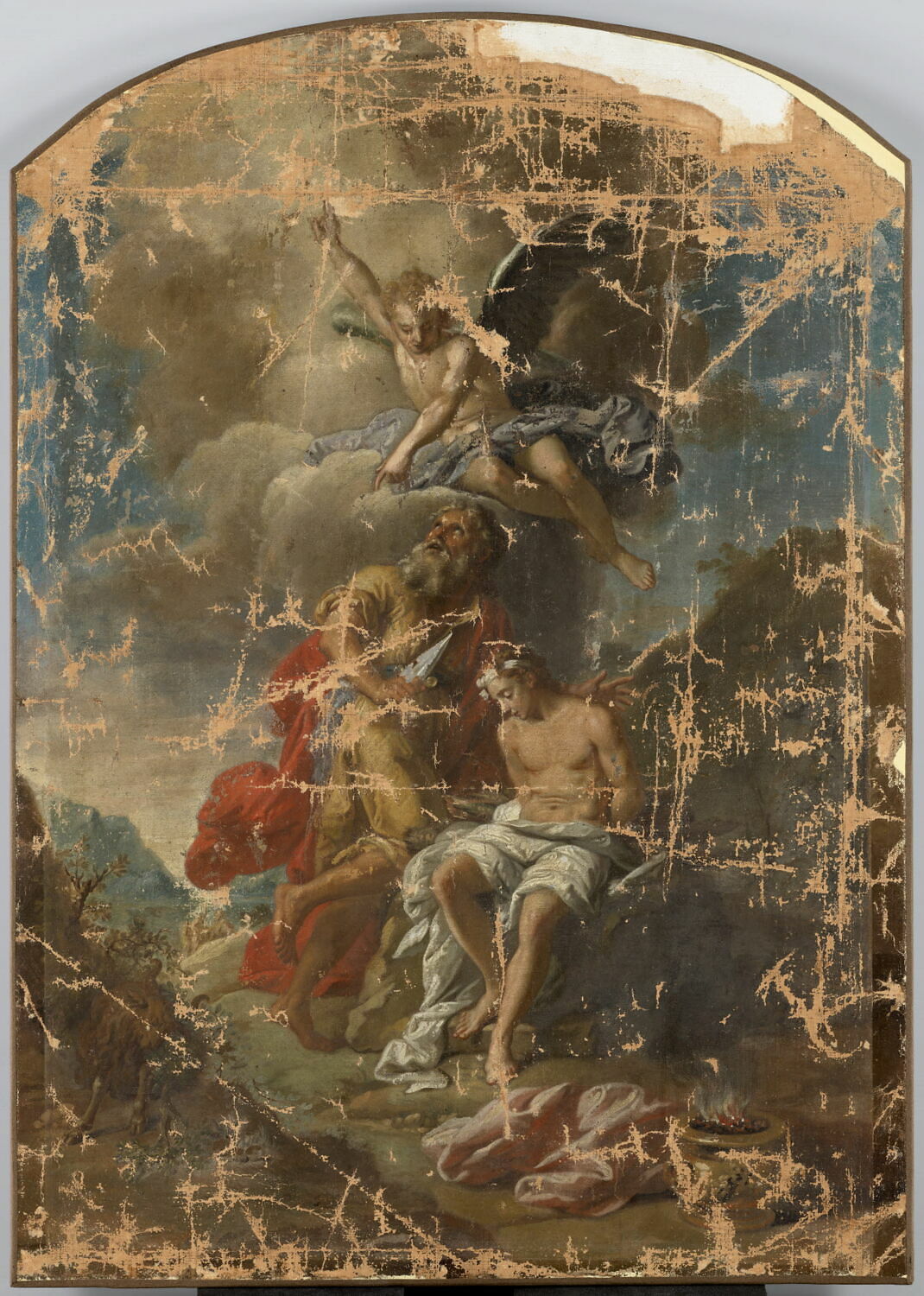 Le sacrifice d'Abraham, Anonyme, 1e moitié du XVIIIe siècle (1700 - 1750)