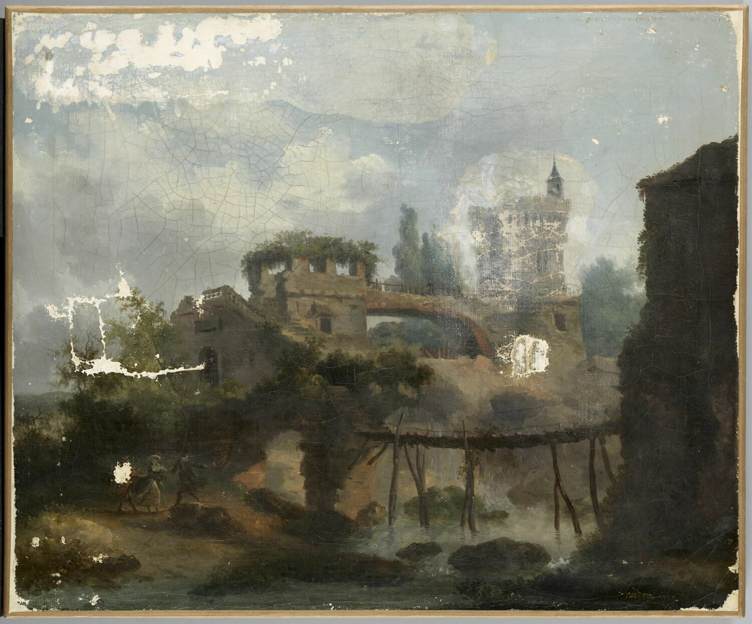 Paysage, Anonyme, XVIIIe siècle (1700 - 1800)
