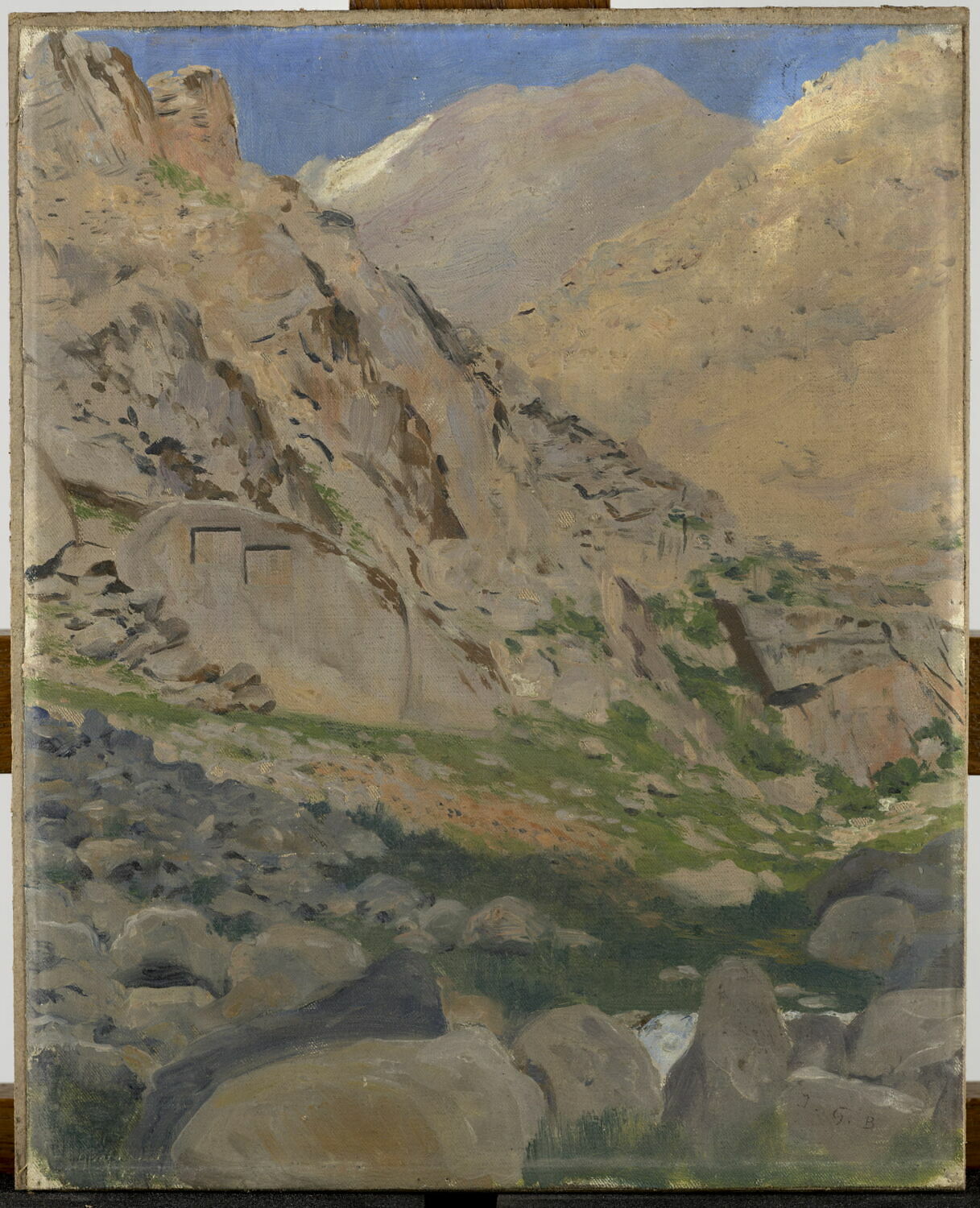Les stèles de Xerxès à Genj-nameh, Bondoux, Jules-Georges, Début du XXe siècle (1902 - 1903)