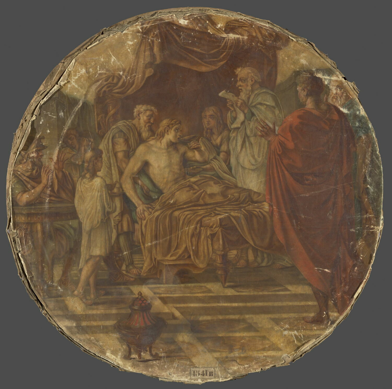 Alexandre et le médecin Philippe, Le Sueur, Eustache, XVIIe siècle (1600 - 1700)