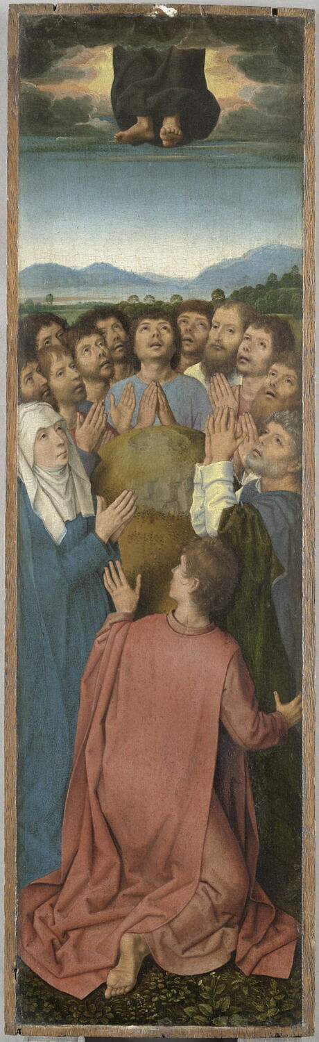 Triptyque de la Résurrection : L'Ascension du Christ, Memling, Hans, XVe siècle (1400 - 1500)