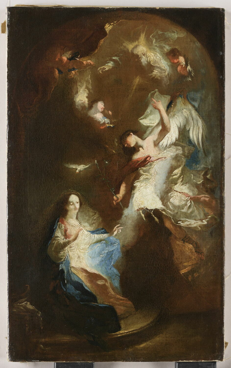 L'Annonciation, Maulbertsch, Franz Anton, Milieu du XVIIIe siècle (vers 1755)