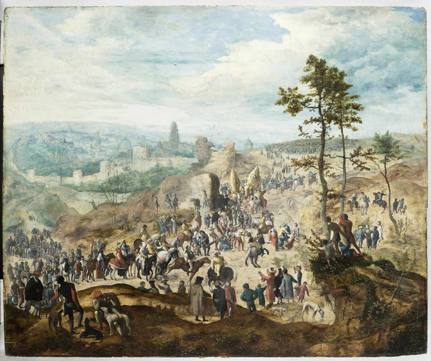 La Montée du Christ au calvaire, Monogrammiste de Brunswick, 1e moitié du XVIe siècle (1500 - 1550)