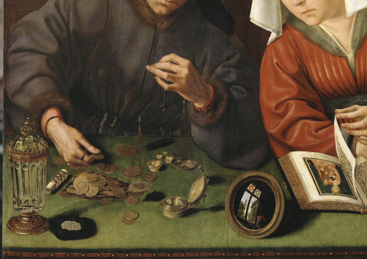Quentin Metsys Le Prêteur Et Sa Femme