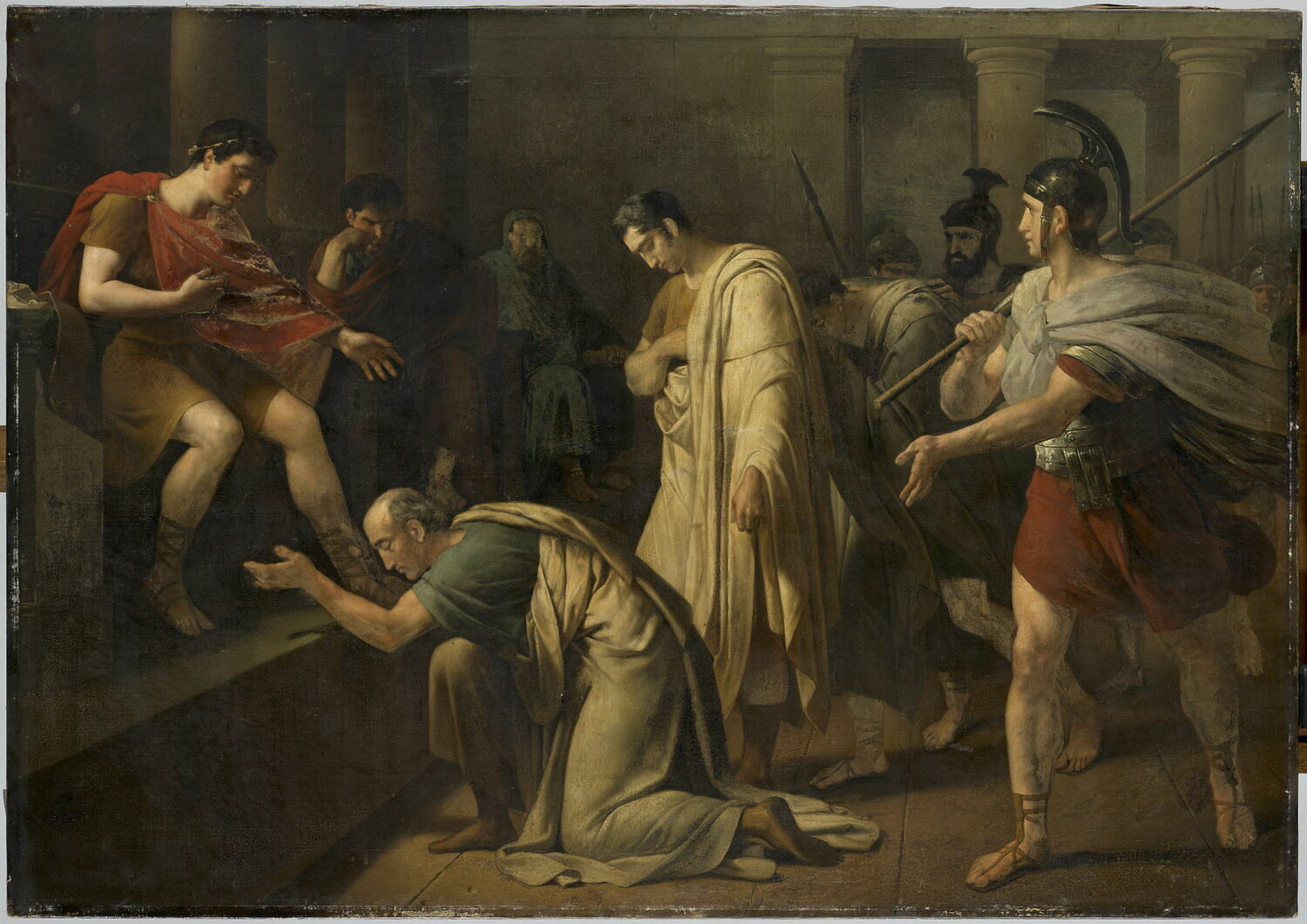 Titus pardonnant à des conjurés, Heim, François-Joseph, XIXe siècle (1800 - 1900)