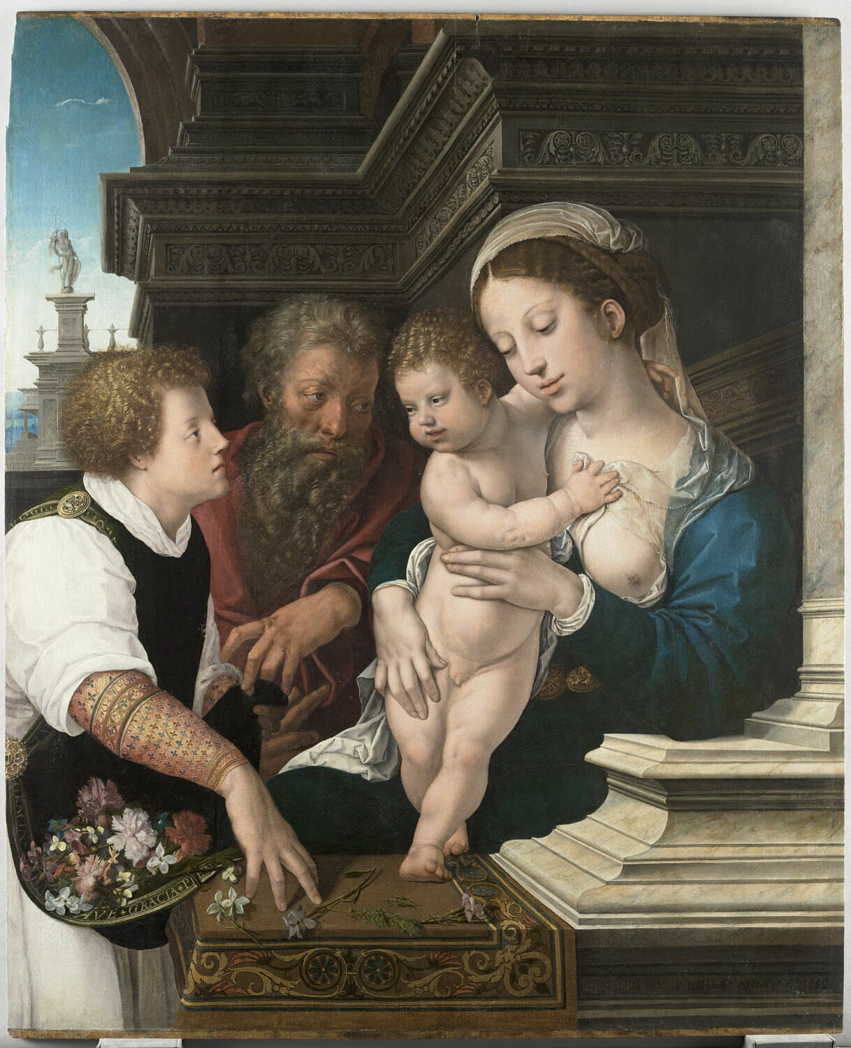 La Sainte Famille, Van Orley, Bernard, 1e tiers du XVIe siècle (1521)