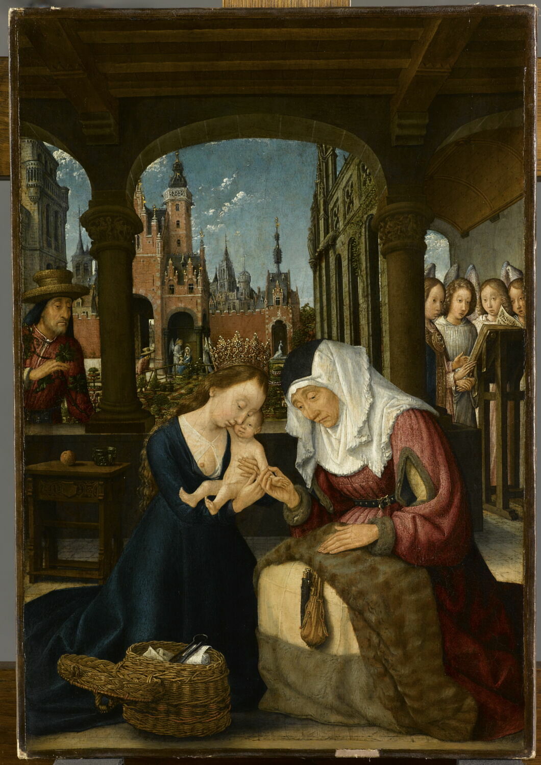 La Vierge et l'Enfant avec sainte Anne, Anonyme, XVe siècle (1400 - 1500)