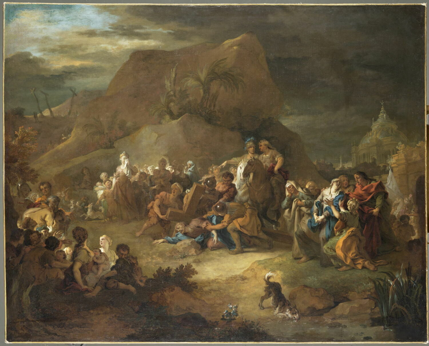 Le Portement de croix, Largillière, Nicolas de, 1e quart du XVIIIe siècle (vers 1710 - 1720)