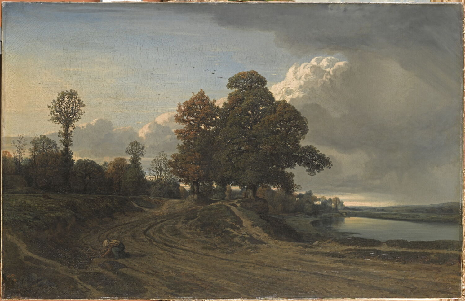L'étang de Ville-d'Avray, Cabat, Louis, XIXe siècle (1834)