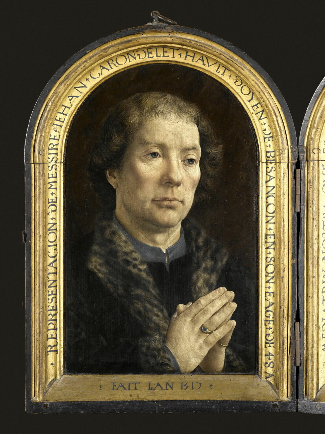 Diptyque Carondelet Portrait De Jean Carondelet Louvre Collections