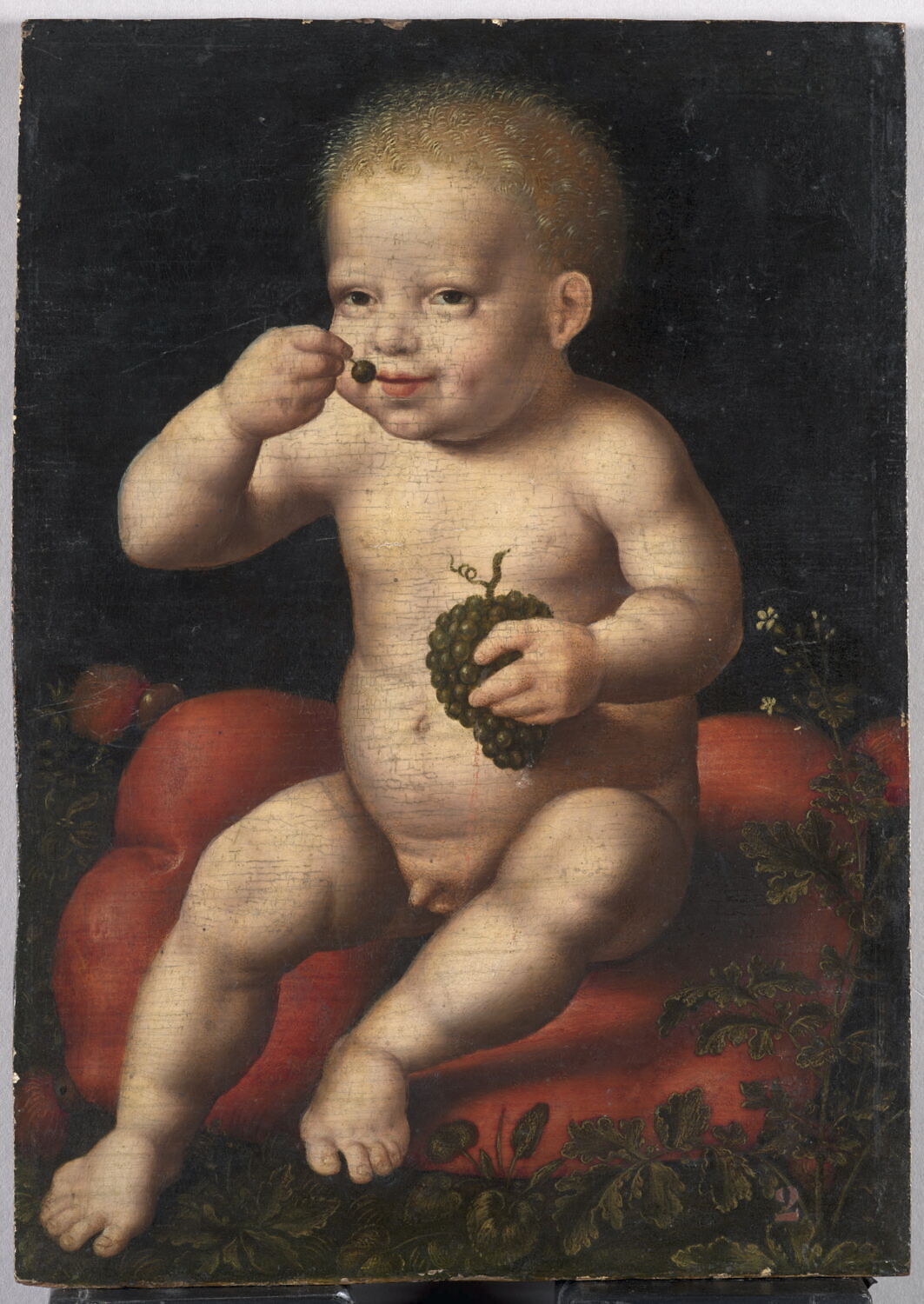 L'Enfant Jésus à la grappe de raisin, Cleve, Joos van, 1e quart du XVIe siècle (1500 - 1525)
Date de création/fabrication : XIXe siècle (copie) (1800 - 1900)