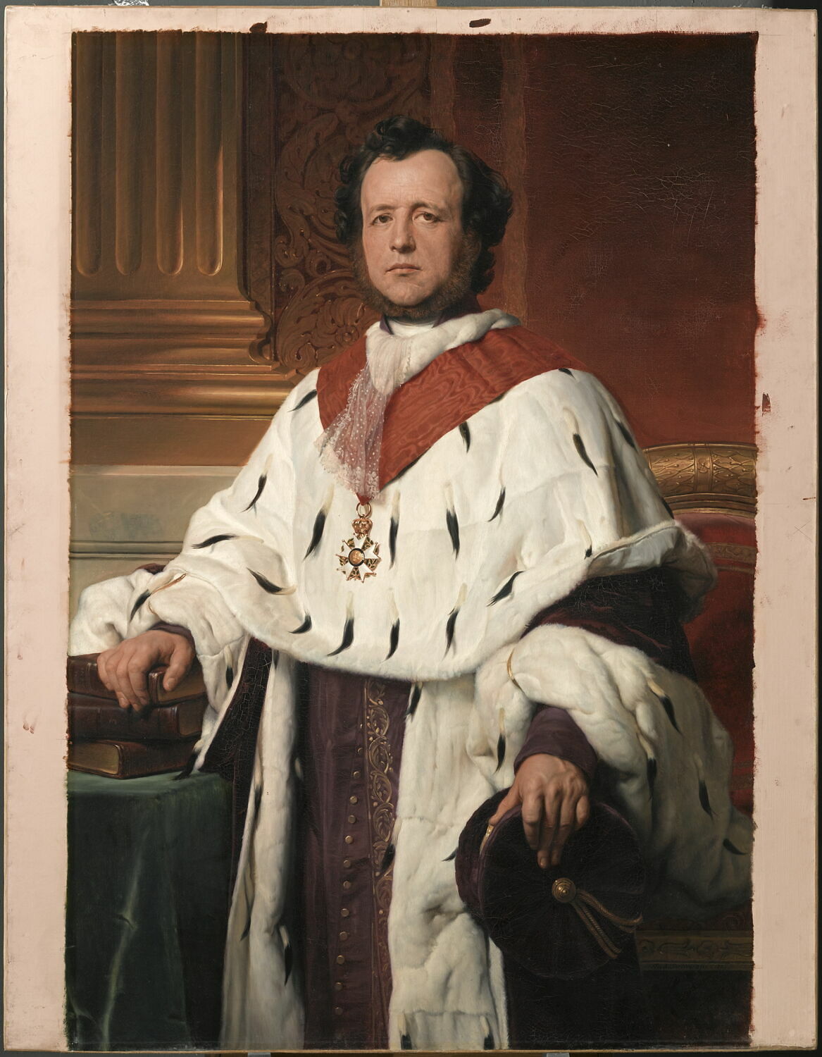 Portrait du comte Narcisse Achille de Salvandy, Grand maître de l'Université, Delaroche, Paul, 2e quart du XIXe siècle (1846)