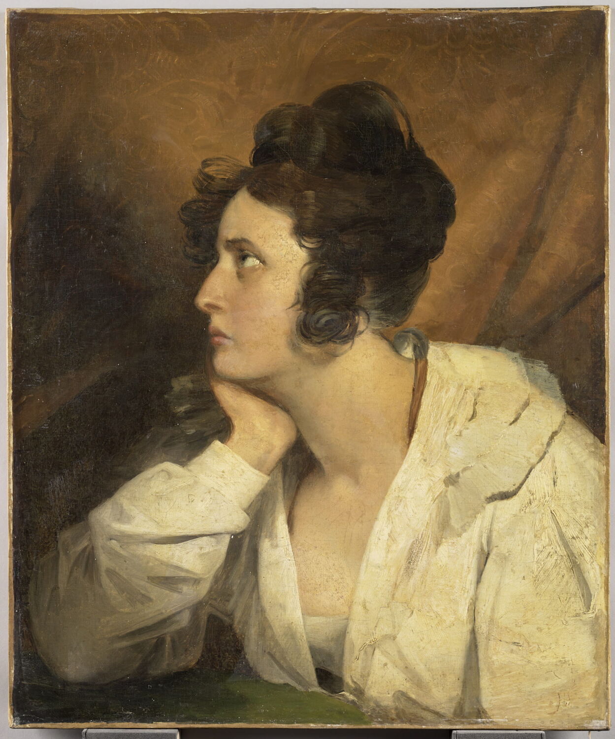 Jeune femme dans la douleur, Dubufe, Claude-Marie, XIXe siècle (1800 - 1900)