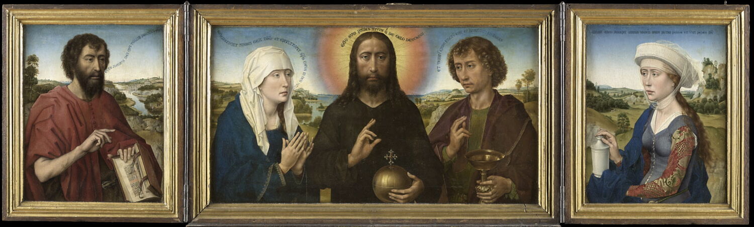 Triptyque de la famille Braque, Weyden, Rogier van der, XVe siècle (1400 - 1500)