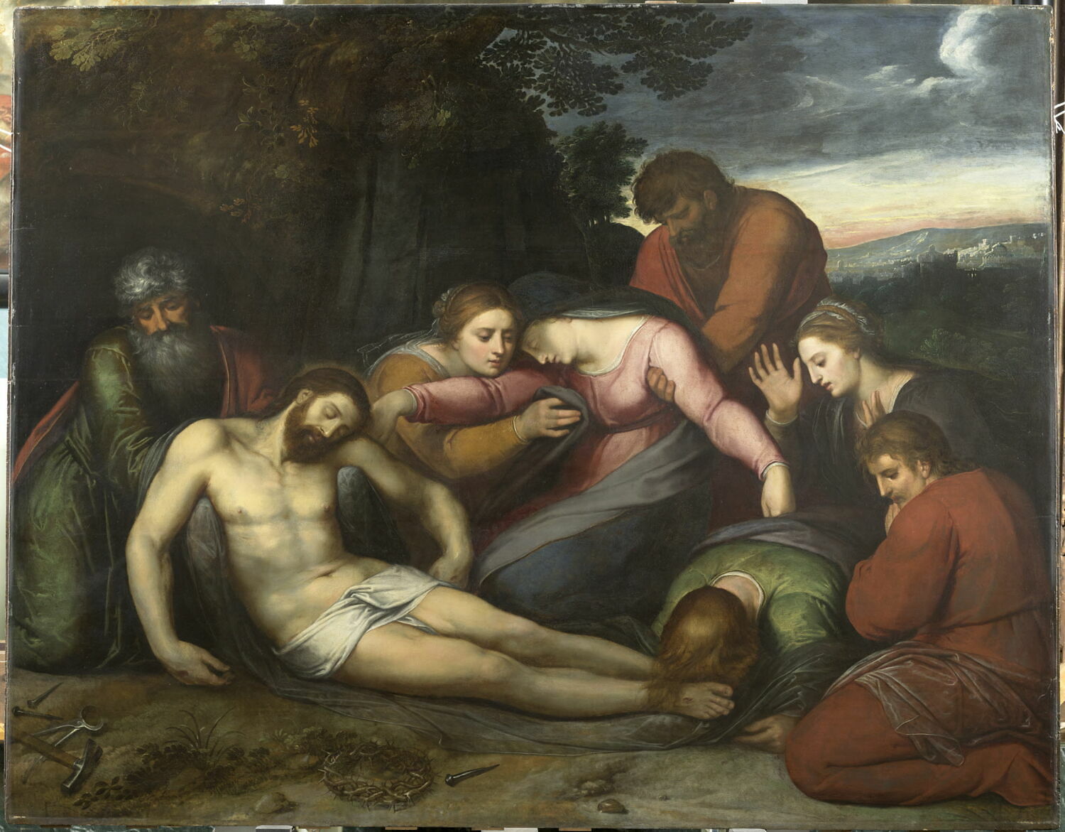 La Déploration du Christ, Veen, Otto van, Début du XVIIe siècle (1600 - 1640)