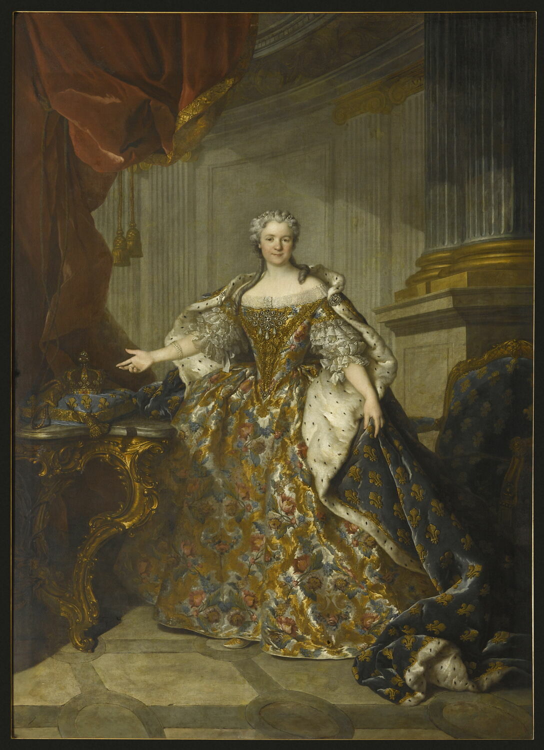 Marie Leczinska 1703 1768 Reine De France Femme De Louis Xv
