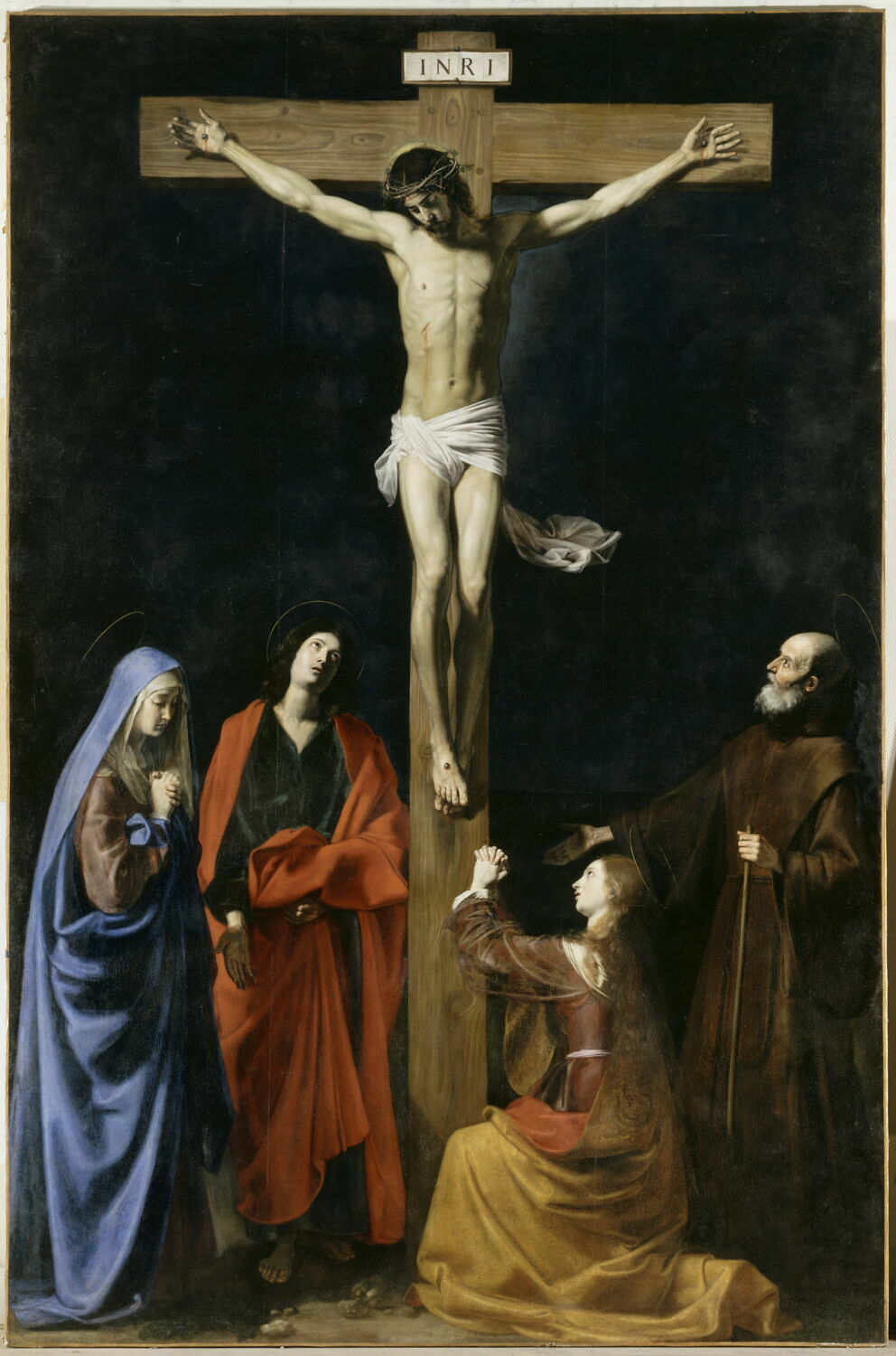 Le Christ en croix, Tournier, Nicolas, 2e quart du XVIIe siècle (1628)