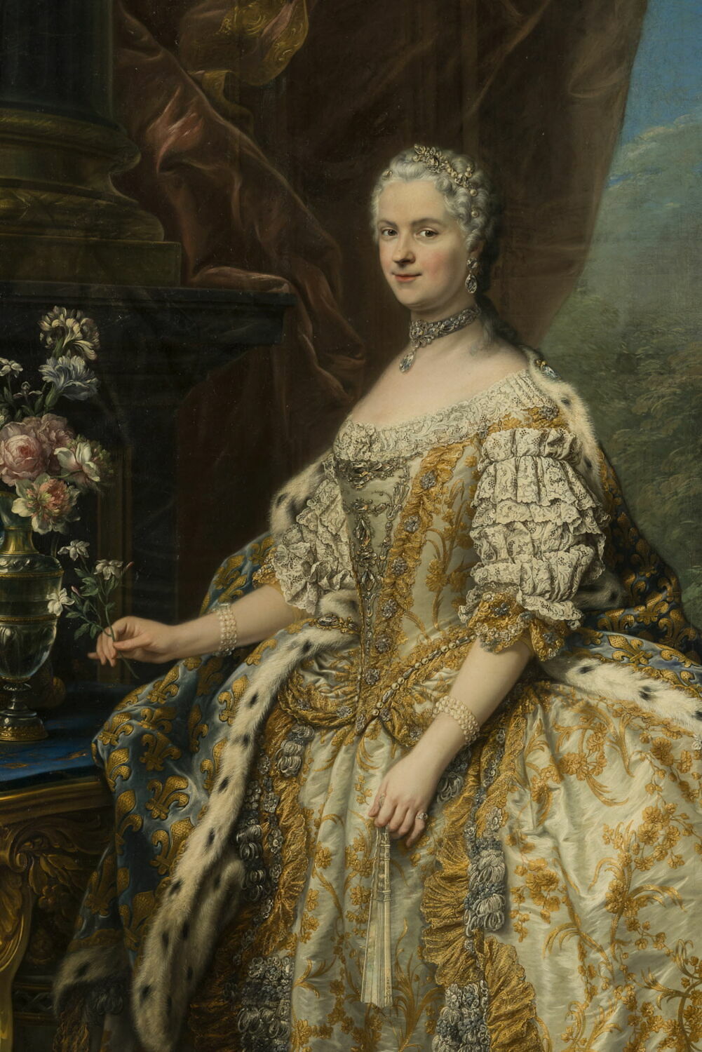 Marie Leszczinska, reine de France (17031768) Louvre Collections