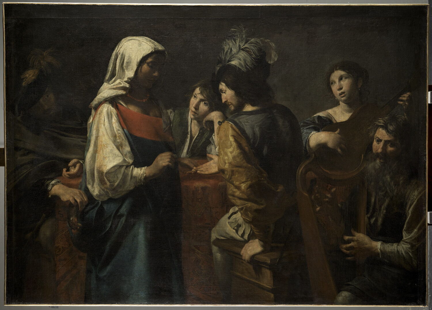 La Diseuse de bonne aventure - Louvre site des collections