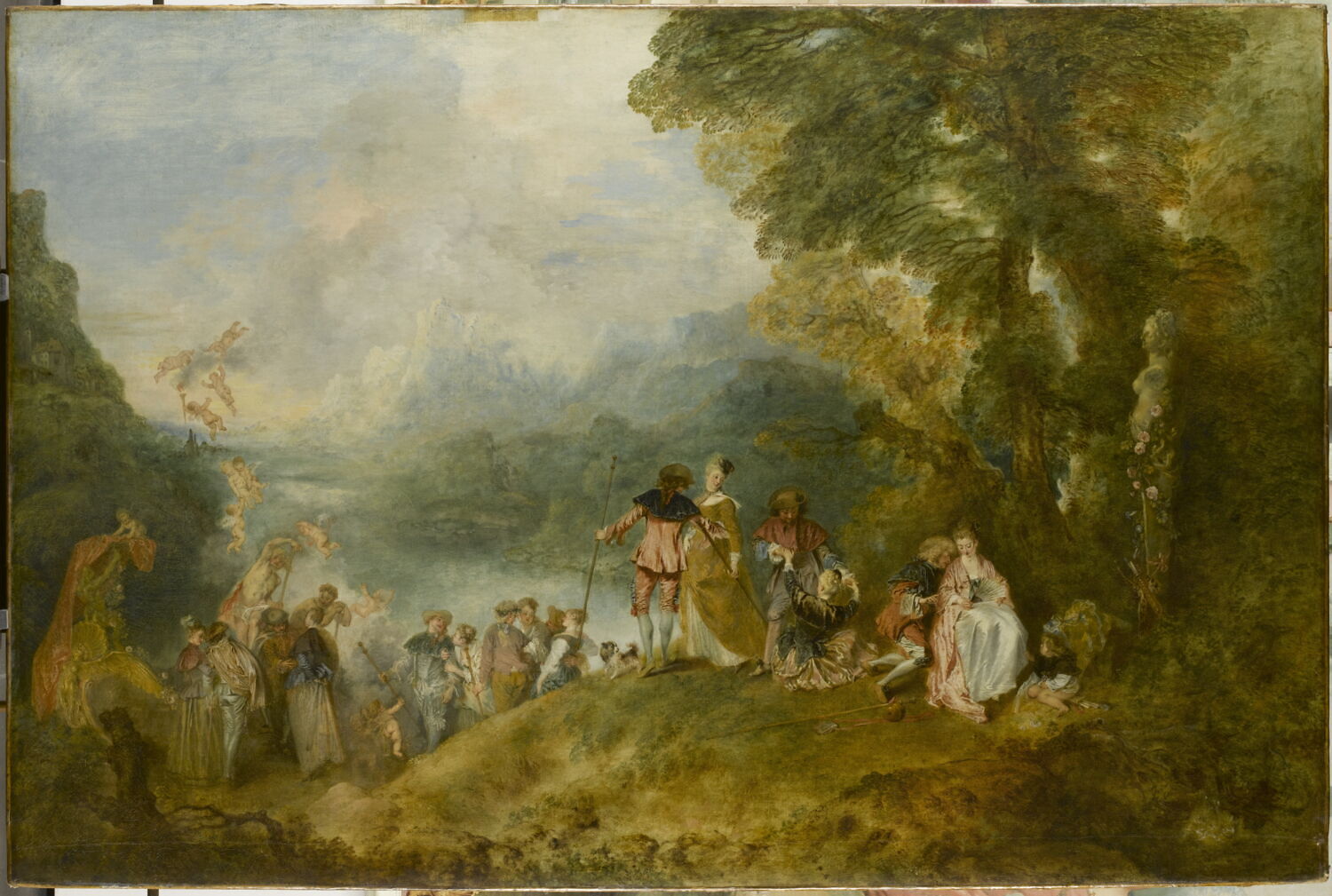 L’Embarquement pour Cythère, Antoine Watteau