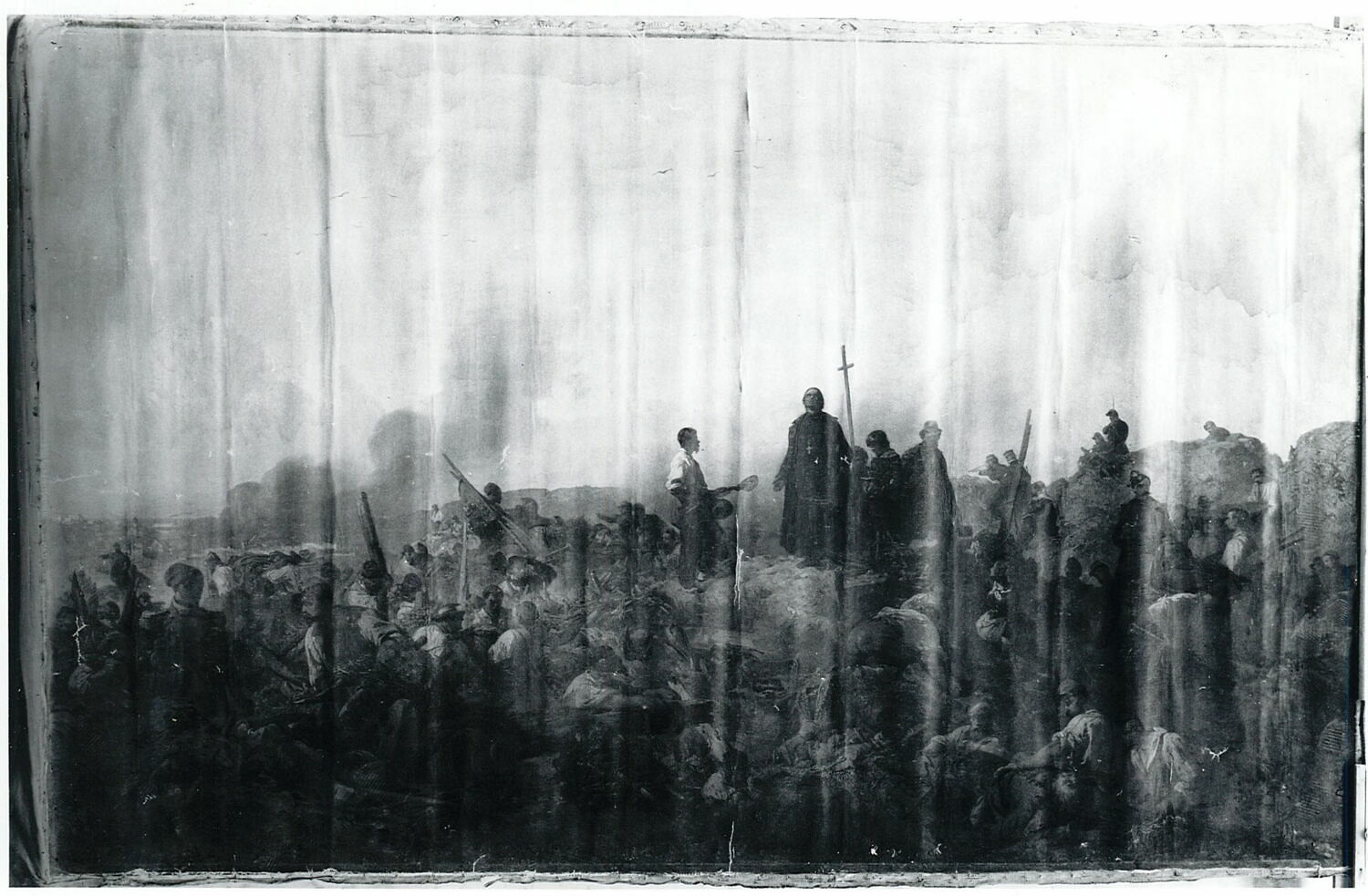 Le lendemain de la prise du Mamelon-Vert (campagne de Crimée). Episode du siège de Sébastopol, 7 juin 1855, Wachsmuth, Ferdinand, 3e quart du XIXe siècle (1859)