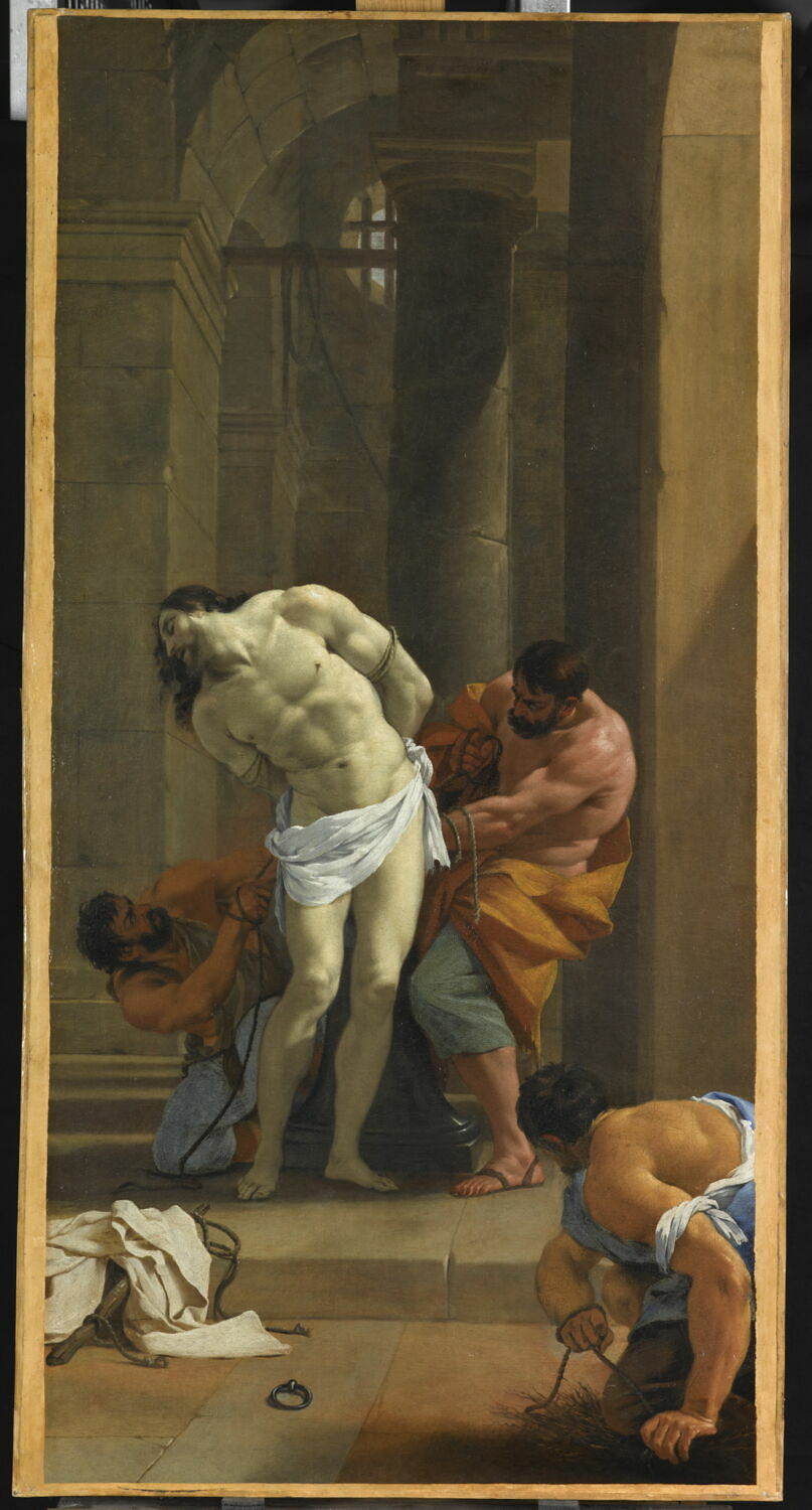 Le Christ à la colonne, Vouet, Simon, 2e quart du XVIIe siècle (vers 1635 - 1640)