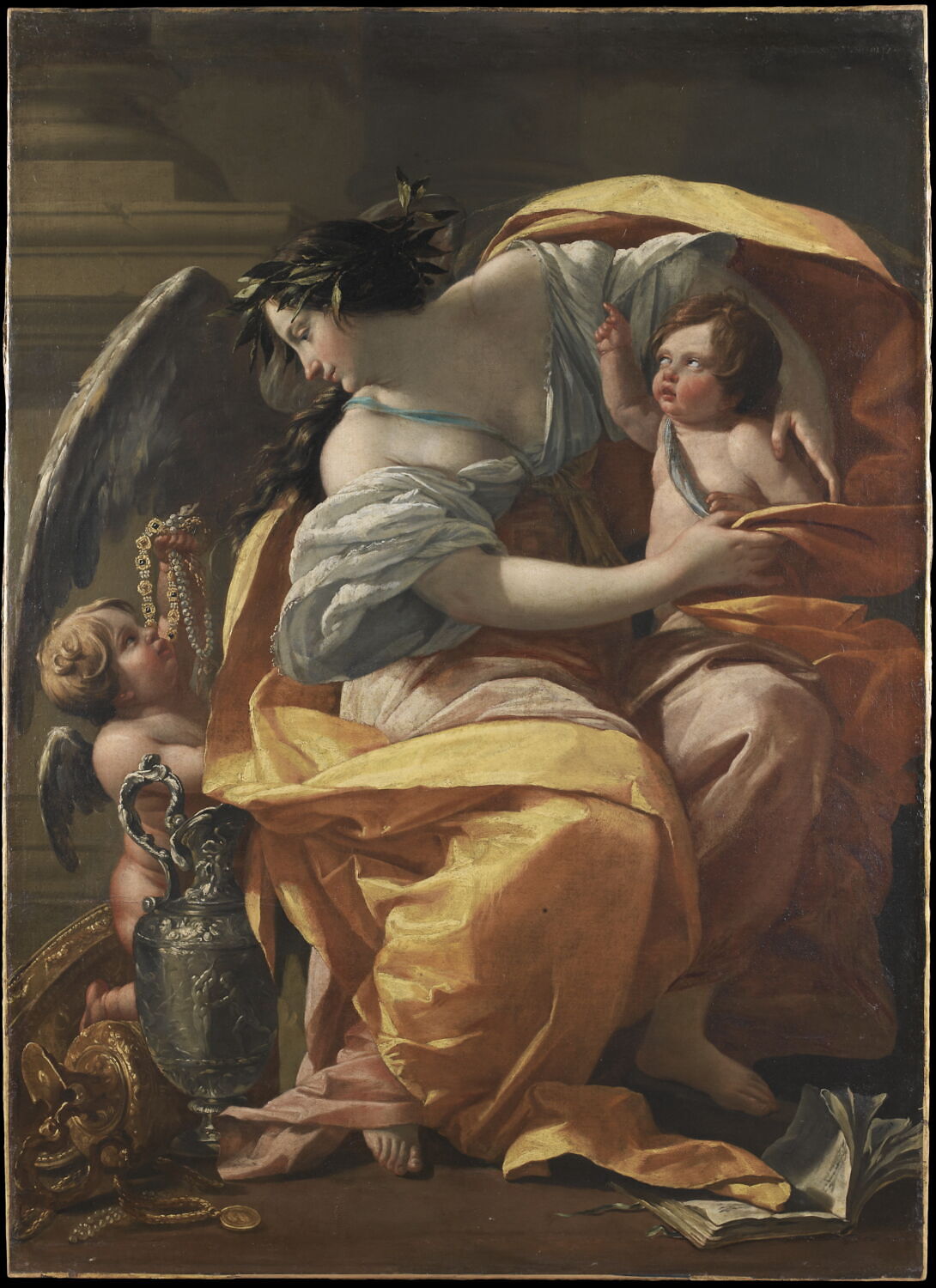 Allégorie de la Foi et du Mépris des Richesses, Vouet, Simon, 2e quart du XVIIe siècle (vers 1638 - 1640)