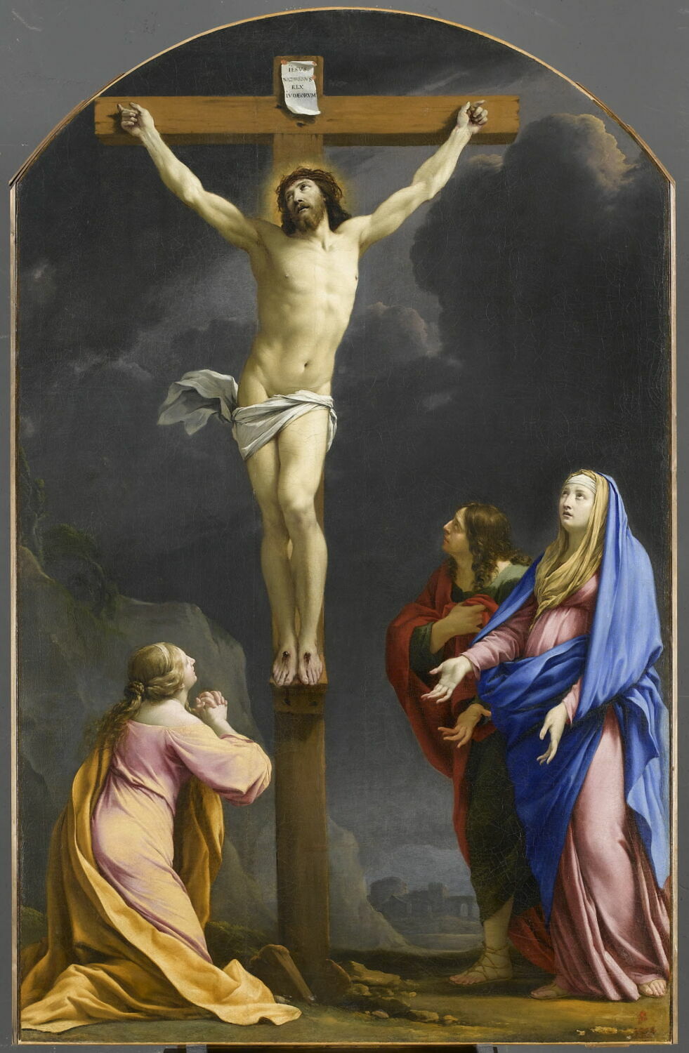 Le Christ en croix, Vouet, Simon, 2e quart du XVIIe siècle (vers 1640 - 1642)