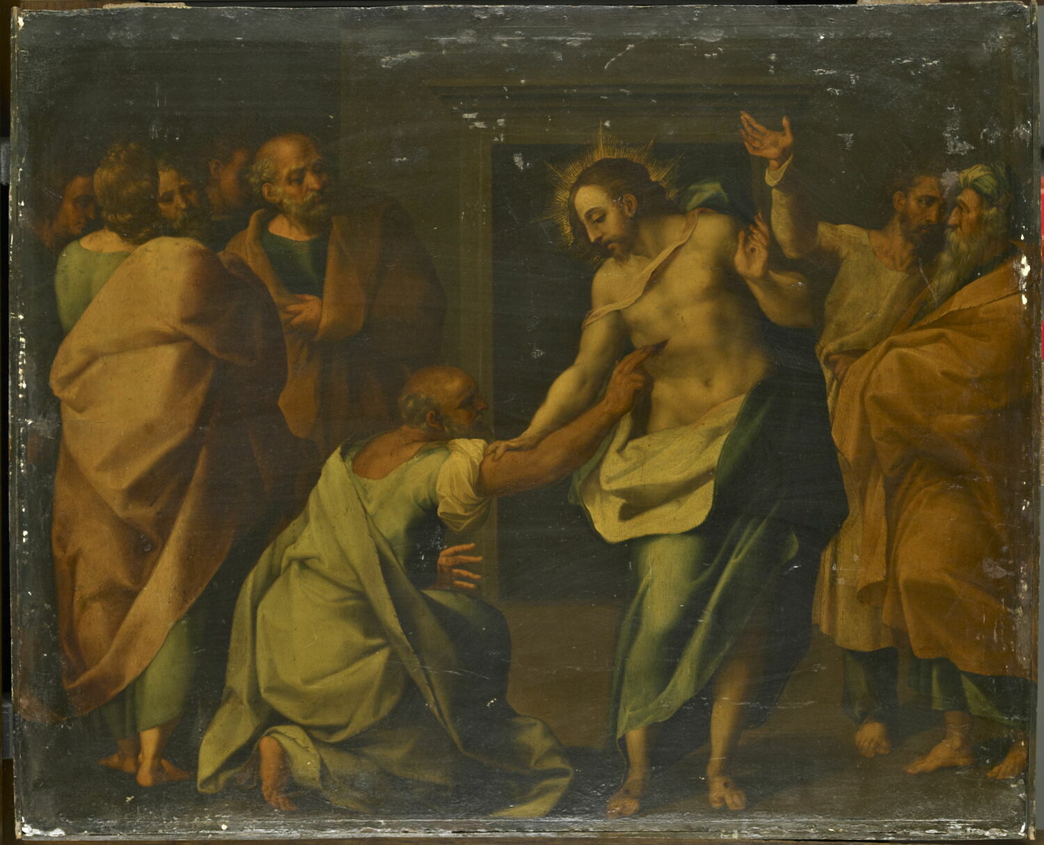 L' Incrédulité de saint Thomas, Muziano, Girolamo, 2e moitié du XVIe siècle (1550 - 1600)