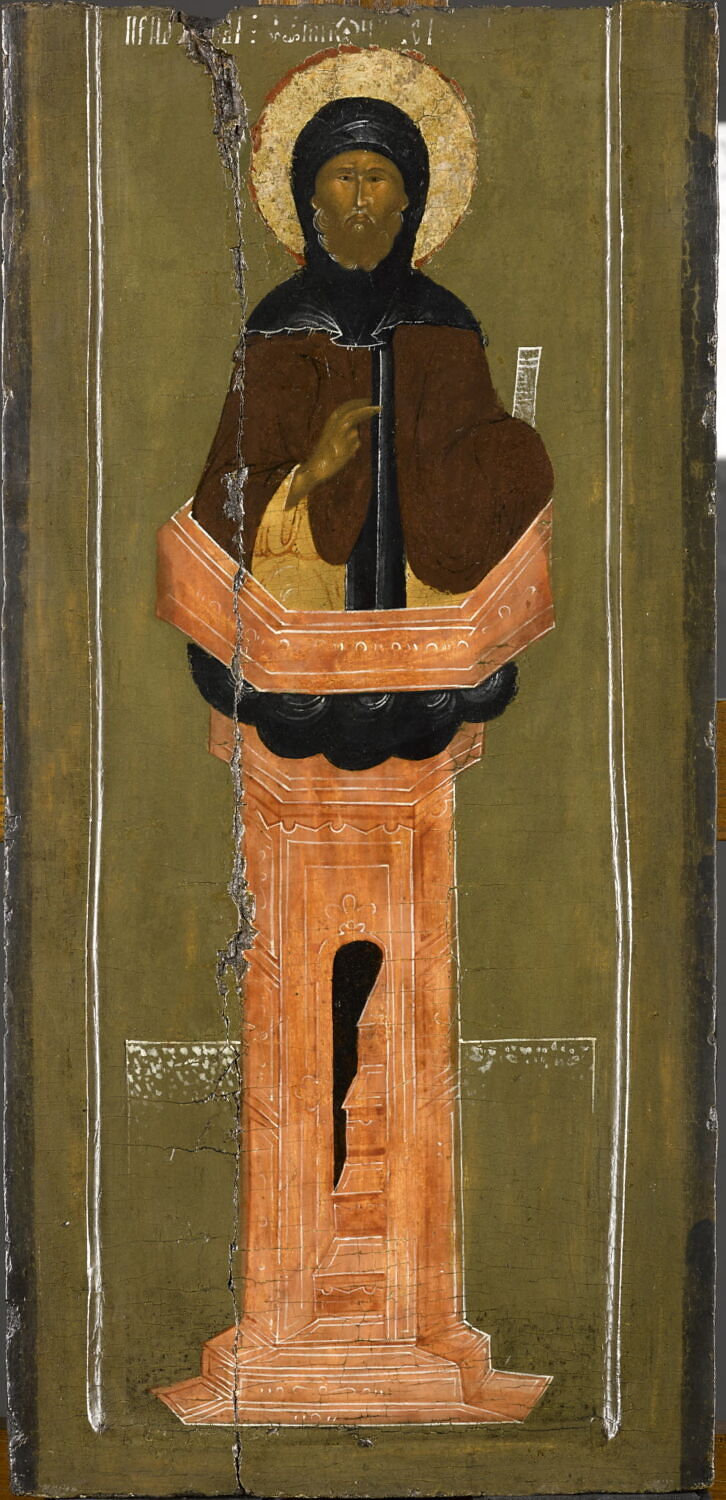 Saint Siméon Stylite, Anonyme, 1e moitié du XVIIe siècle (vers 1600 - 1650)