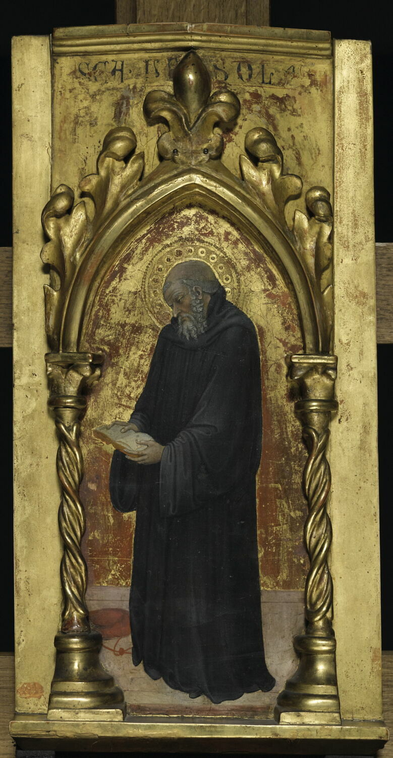 Saint Jérôme lisant, Italie Toscane, 1e tiers du XVe siècle (1411 - 1434)
