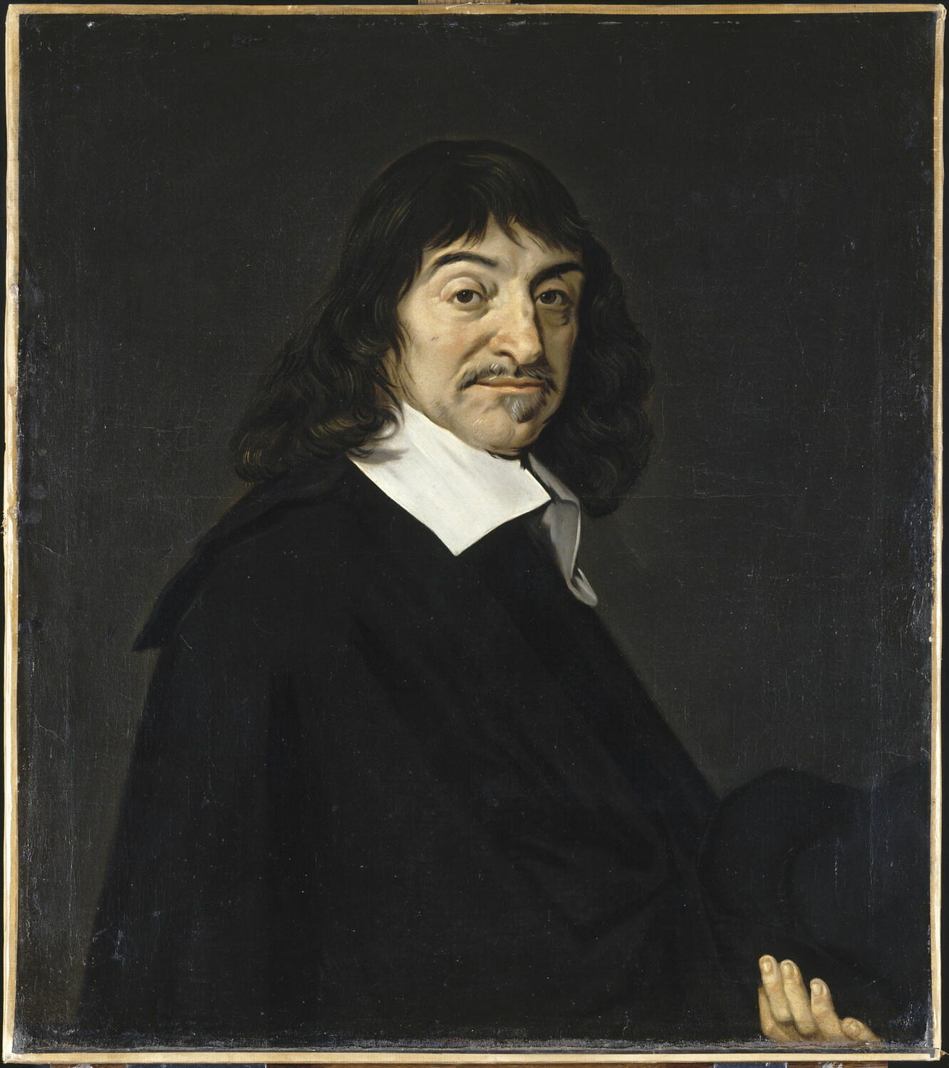 Portrait de René Descartes (1596-1650) philosophe - Louvre Collections