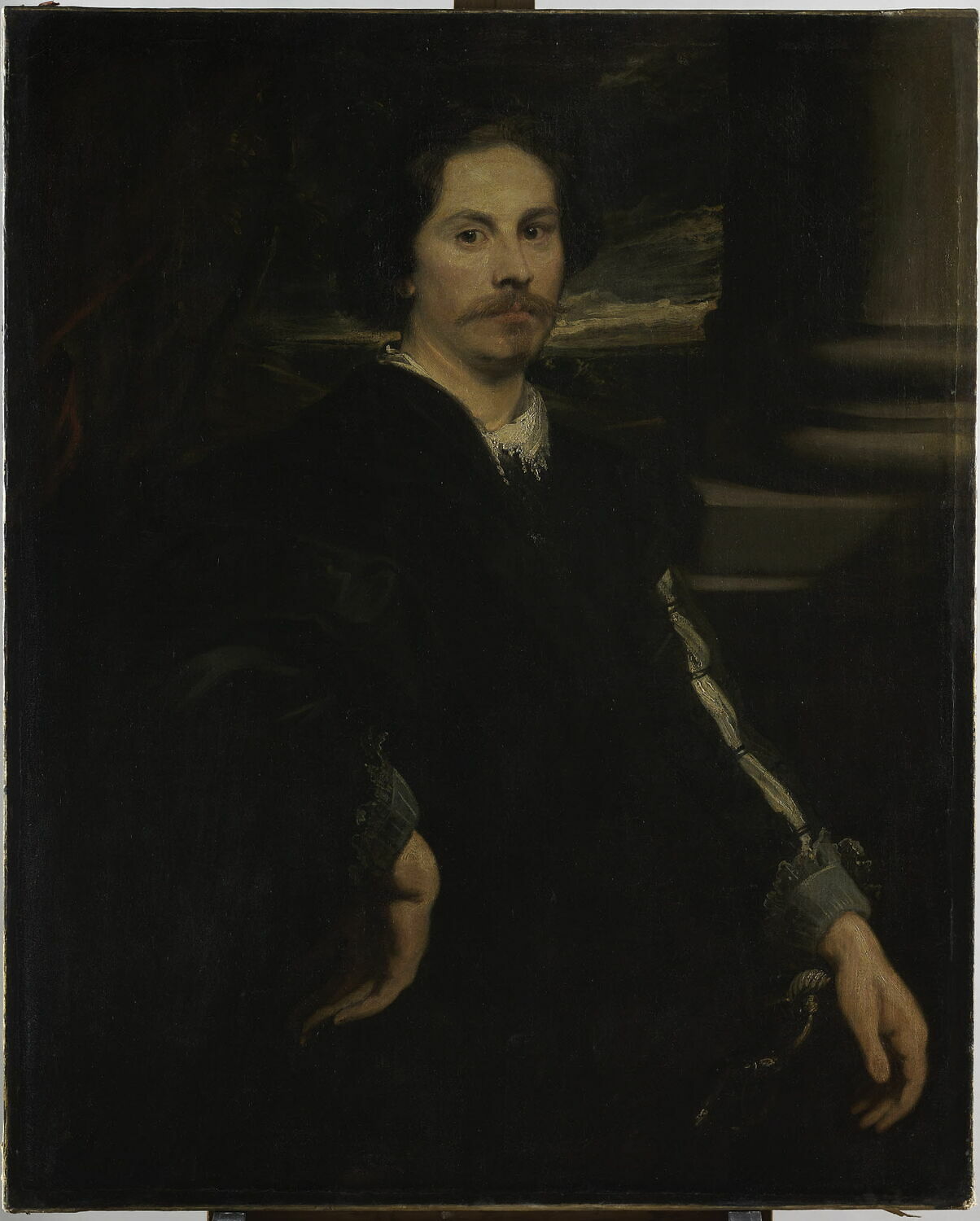Portrait d'un gentilhomme à l'épée, Dyck, Antoon van, 1e quart du XVIIe siècle (vers 1620)
