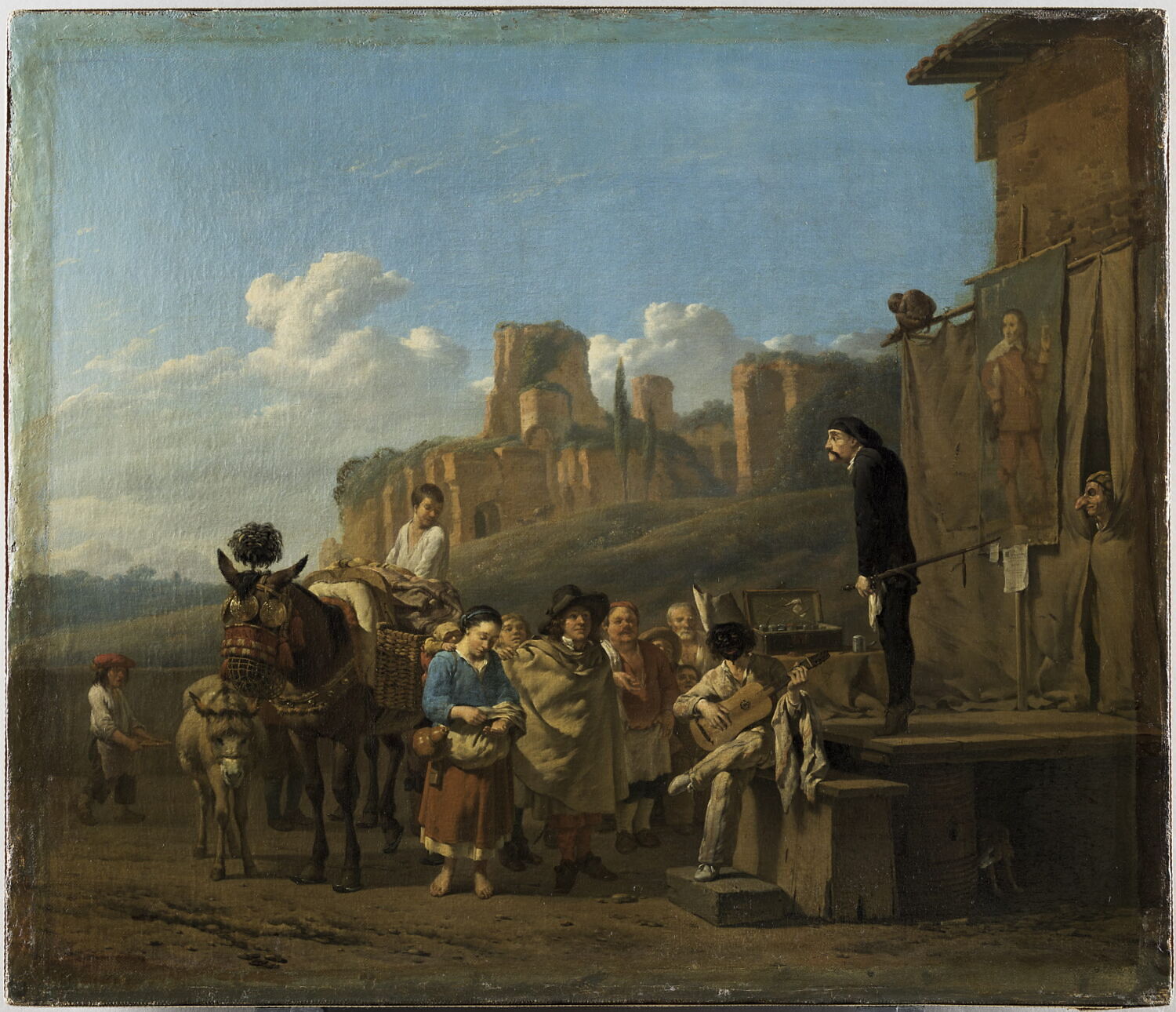 Les Charlatans italiens, Dujardin, Karel, Milieu du XVIIe siècle (1657)