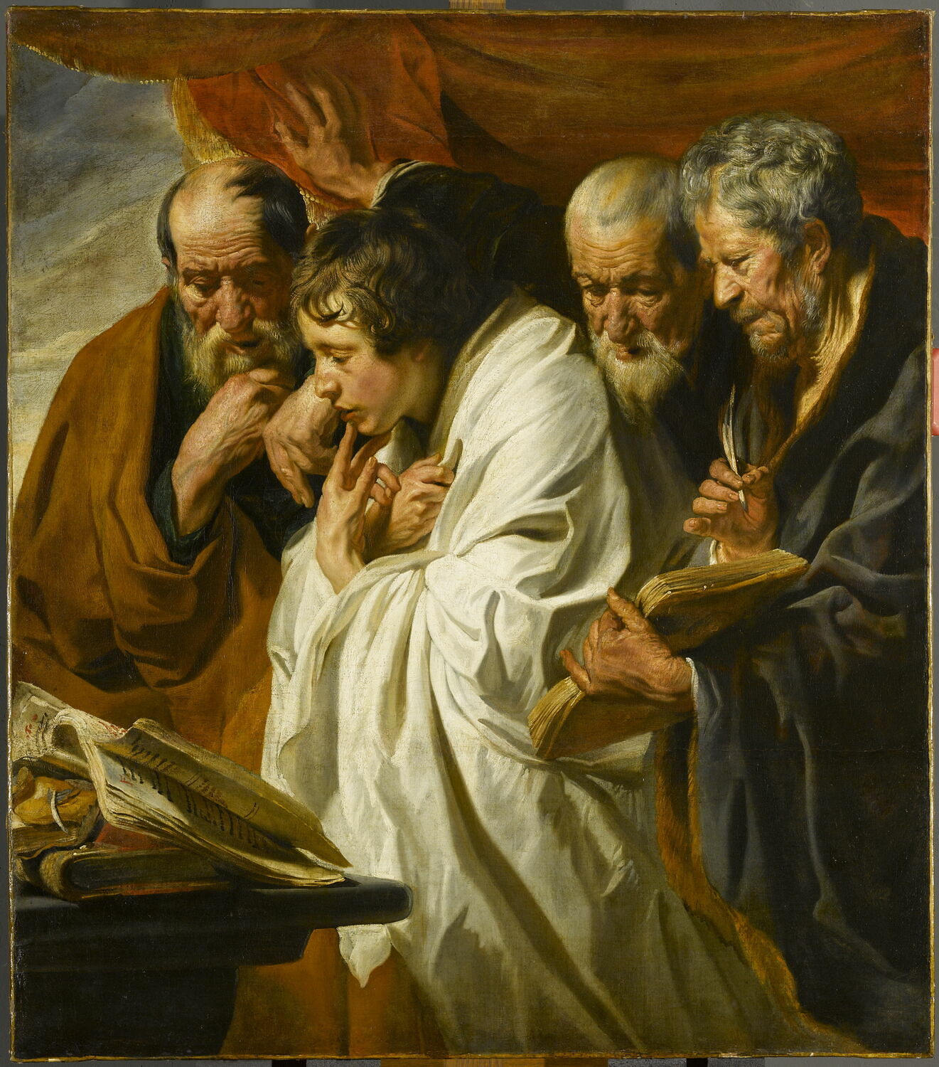 Les Quatre évangélistes Louvre Collections