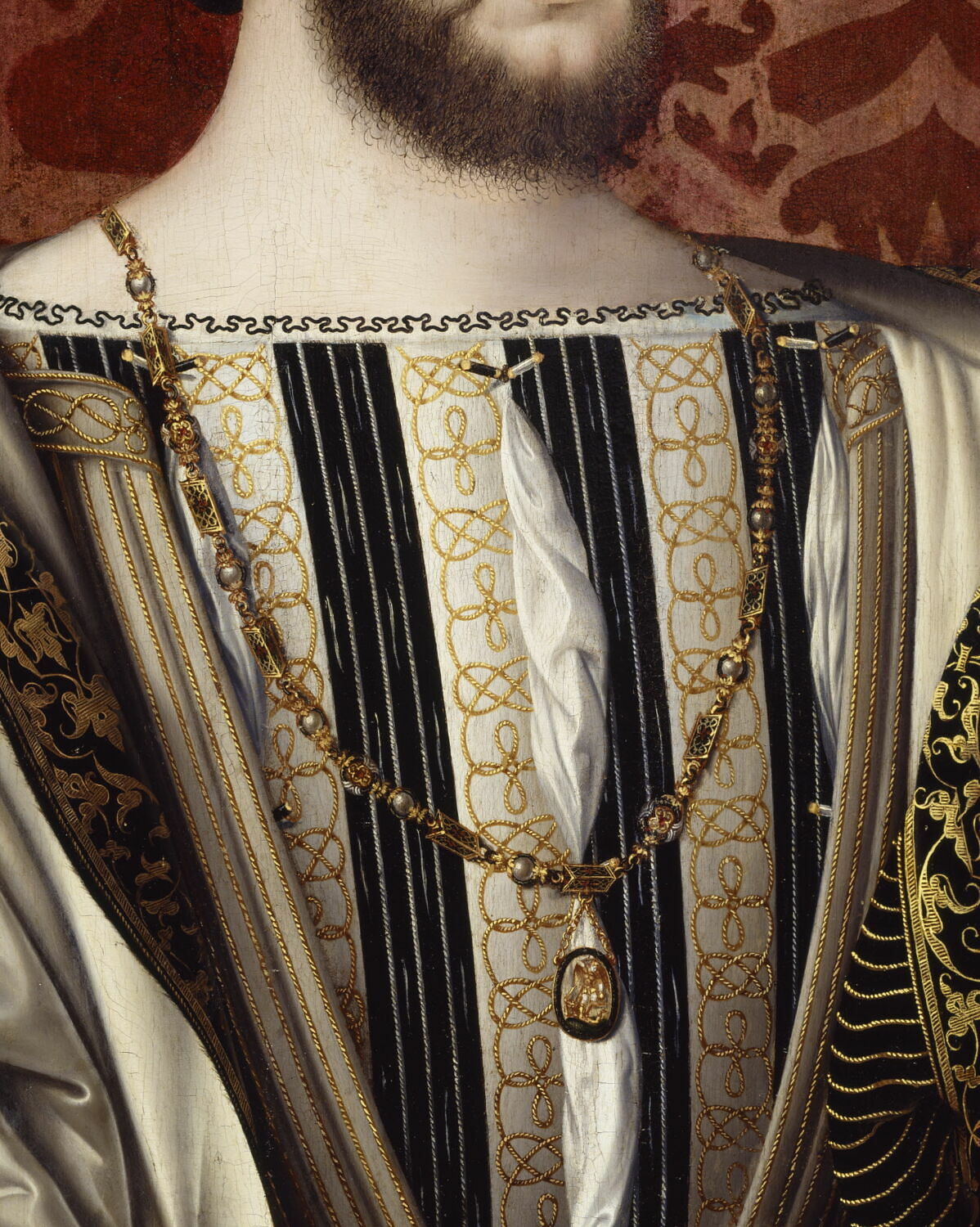 François 1er (1494-1547), roi de France. - Louvre site des collections