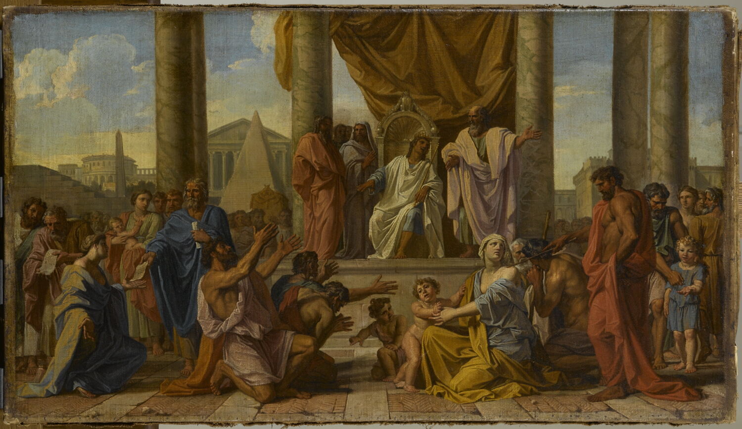 Ptolémée Philadelphe donnant la liberté aux Juifs, Coypel, Noël, 2e moitié du XVIIe siècle (vers 1673)
