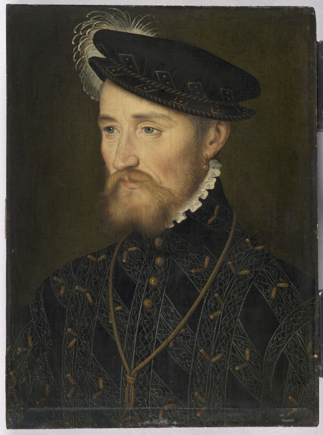François de Lorraine, duc de Guise (1519-1563)., Clouet, François, 3e quart du XVIe siècle (vers 1555)