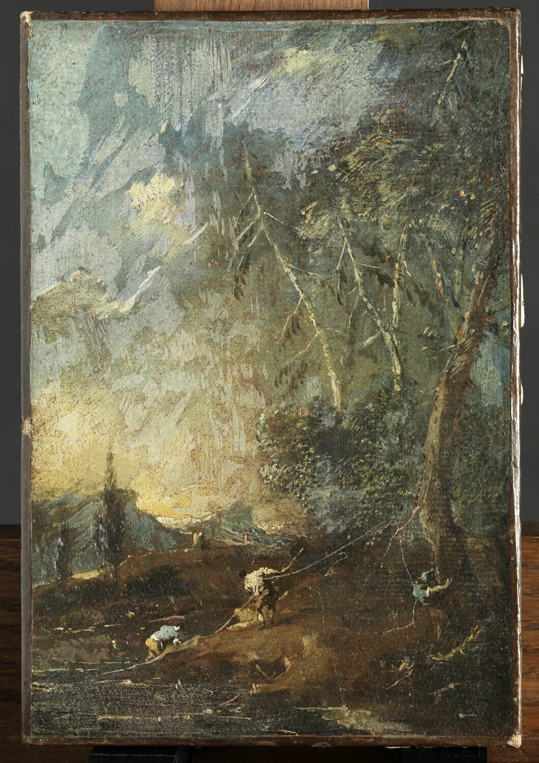 Paysage animé, Guardi, Francesco, XVIIIe siècle (1700 - 1800)