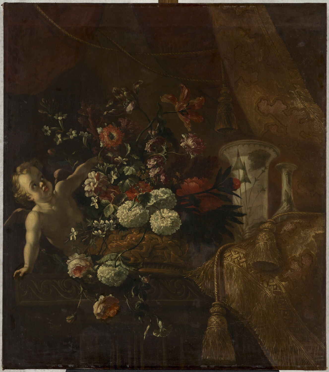 Amour et fleurs, Damoiselet, Florentin, 2e moitié du XVIIe siècle (1683 - 1684)