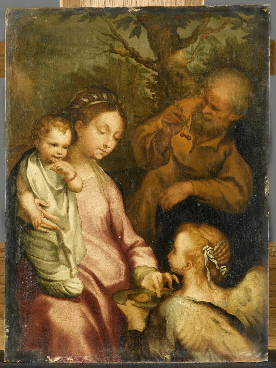 Le repos pendant la fuite en Égypte, Vanni, Francesco, Fin du XVIe siècle - début du XVIIè siècle (1575 - 1625)