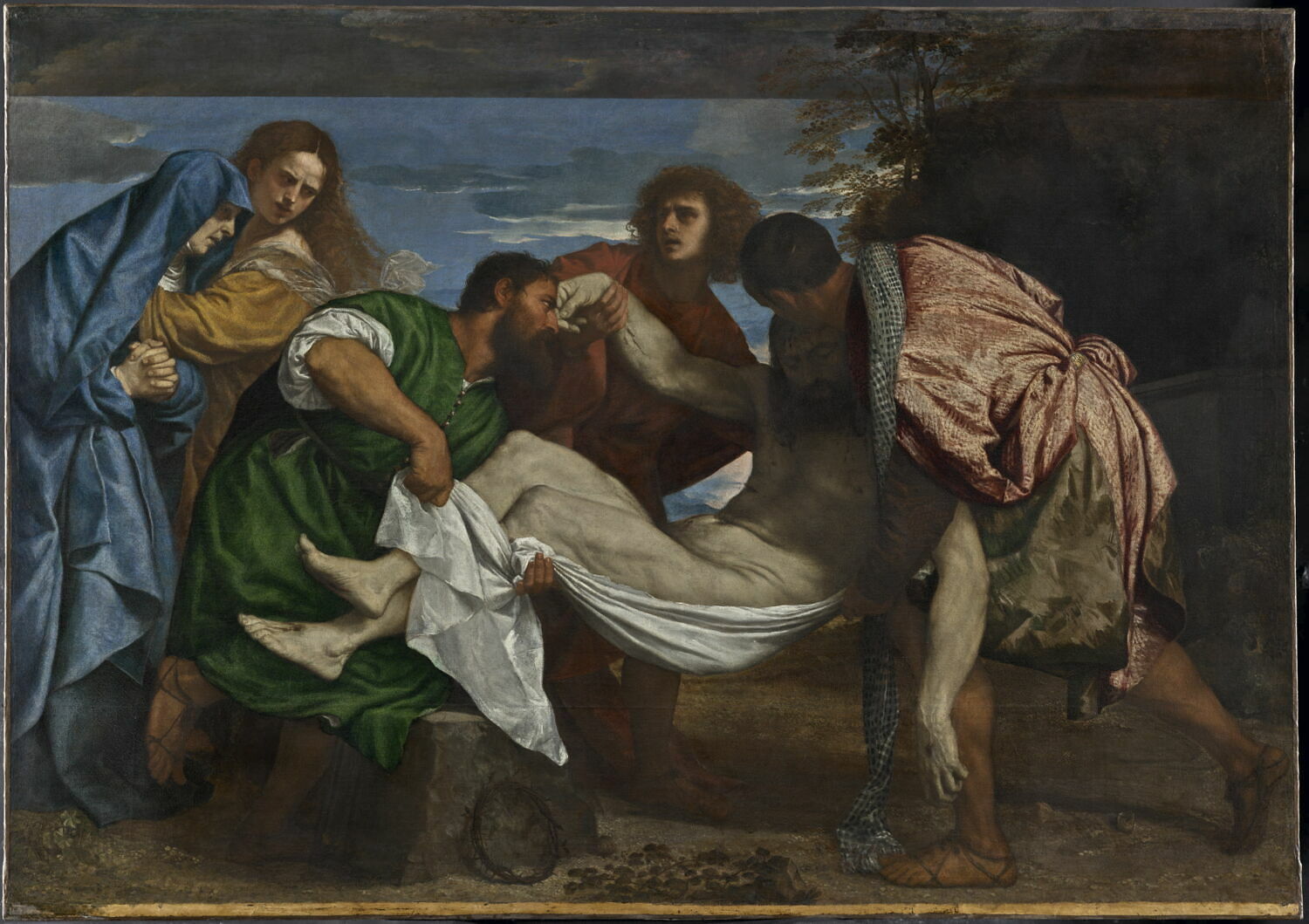 La Mise au tombeau, Titien