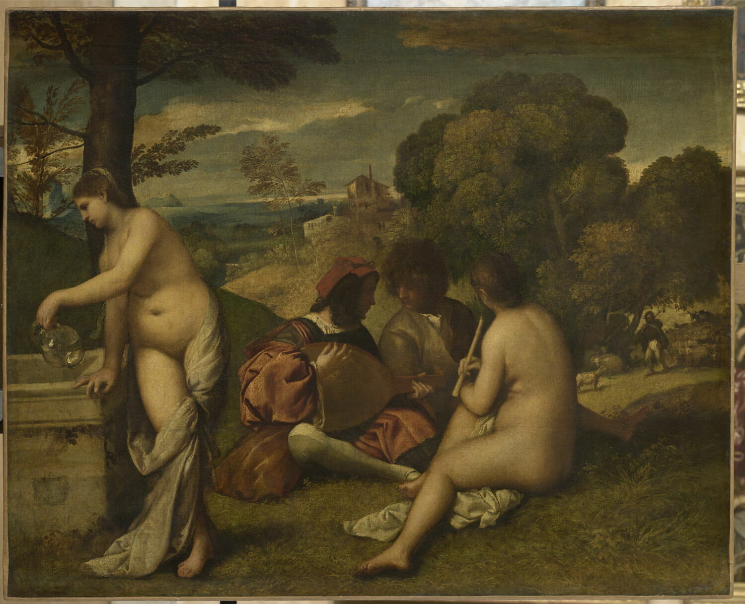 Le Concert champêtre, Titien
