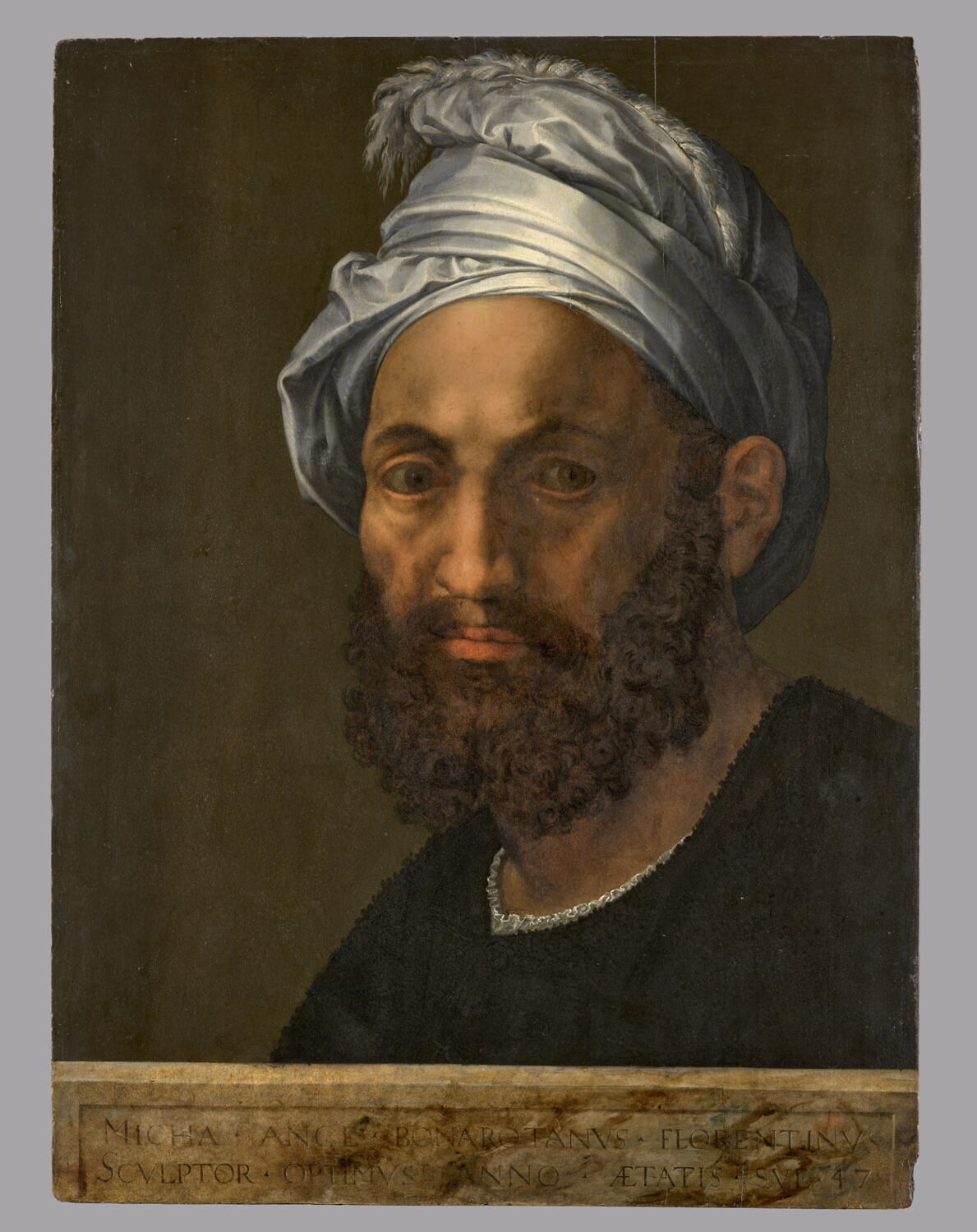 Michel-Ange, peintre, sculpteur et architecte (1475-1564), à l'âge de quarante-sept ans, Bandinelli, Baccio, 1e quart du XVIe siècle (1522)