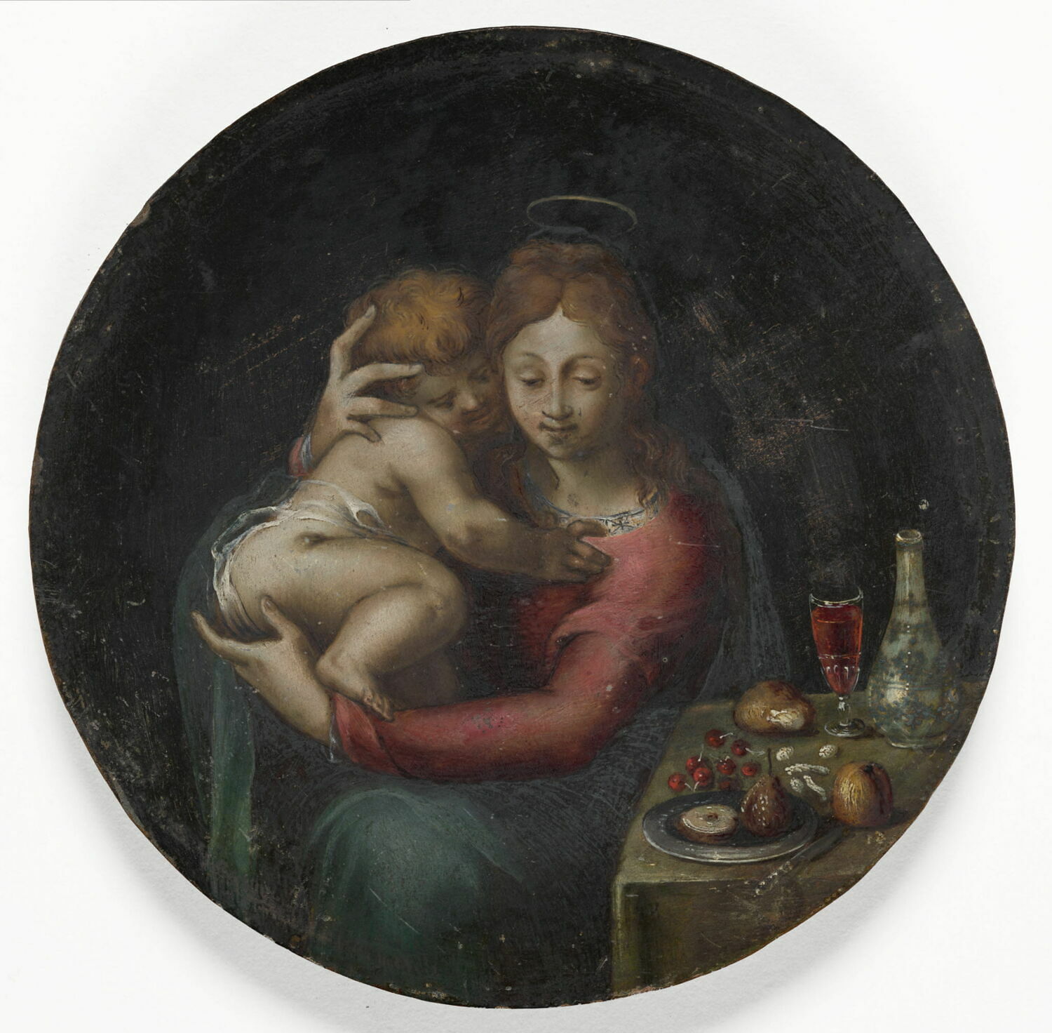 La Vierge et l'Enfant, Parmesan, 4e quart du XVIe siècle (1575 - 1600)