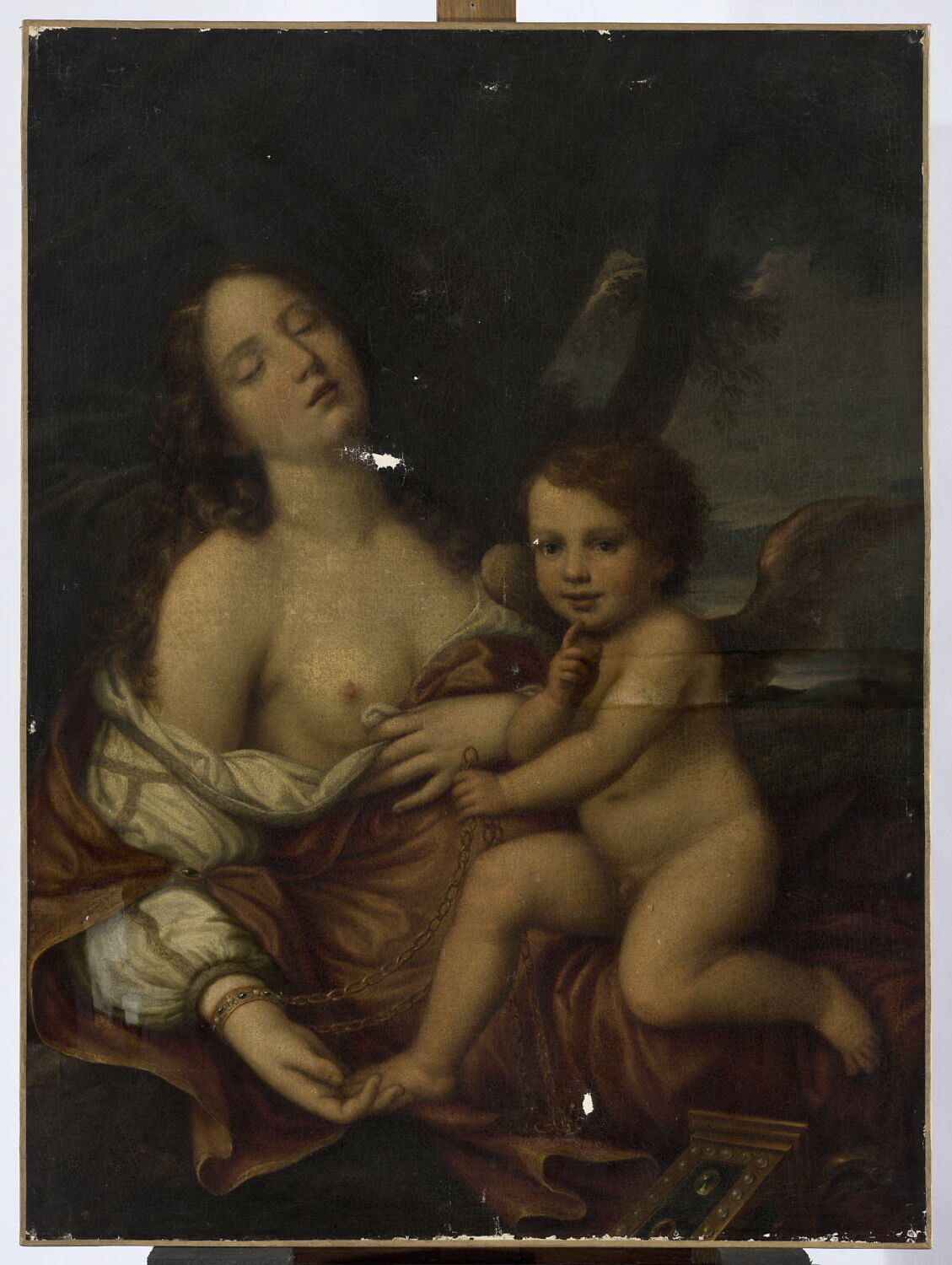 Vénus enchaînée par l'Amour, Bilivert, Giovanni, 2e quart du XVIIe siècle (1625 - 1650)