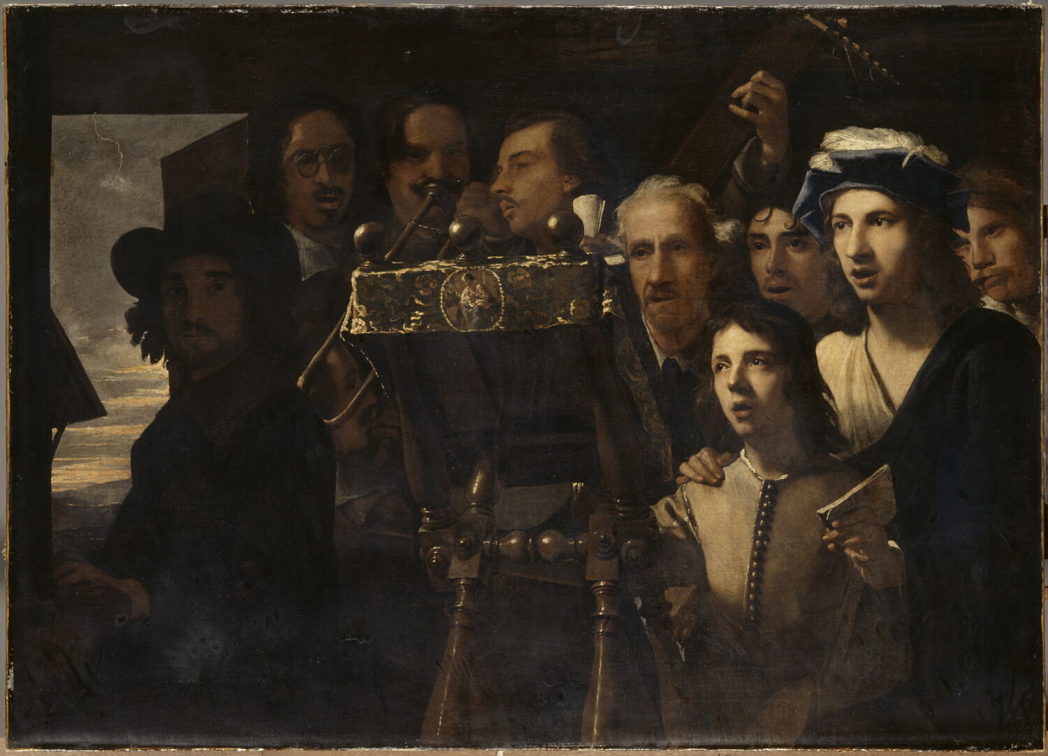 Un concert, Anonyme, XVIIe siècle (1600 - 1700)