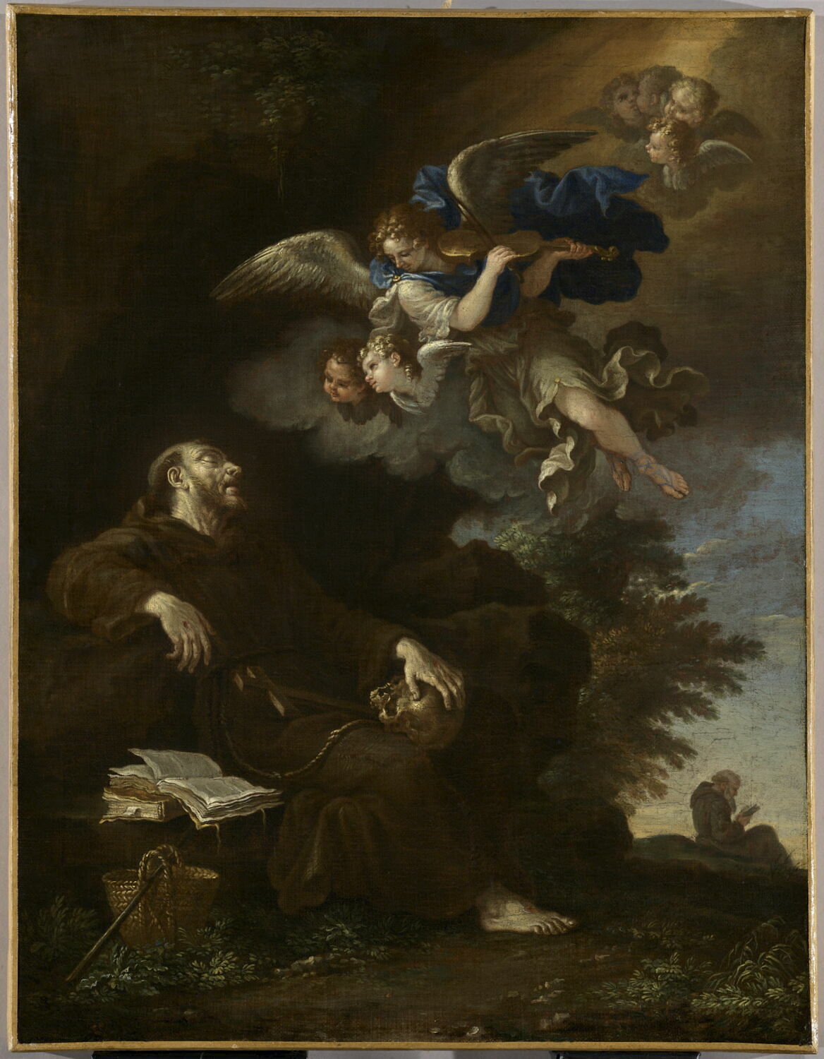 Saint François en extase, Lauri, Filippo, 2e moitié du XVIIe siècle (1650 - 1700)